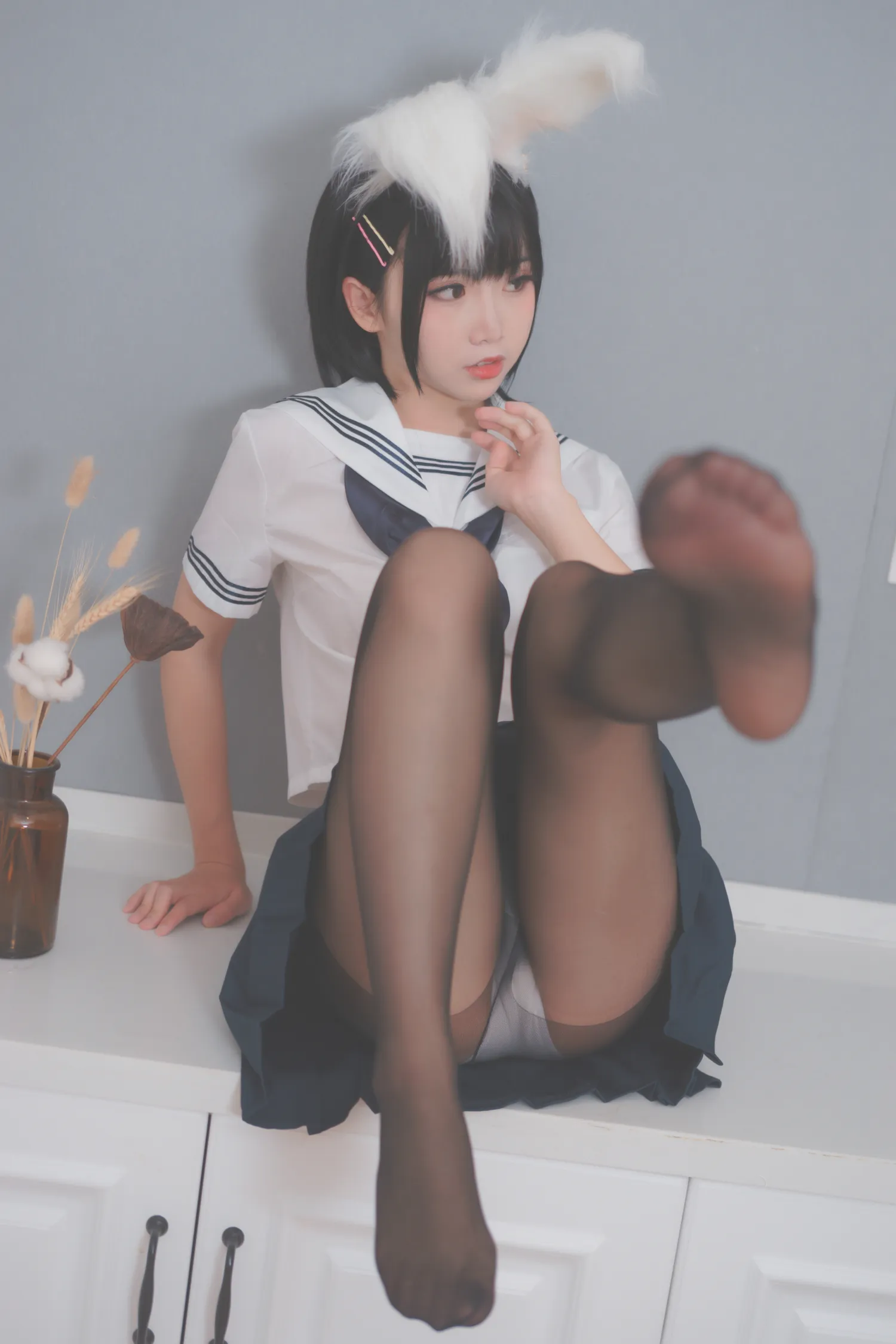面饼仙儿 NO.053 面饼兔耳jk NO.0000