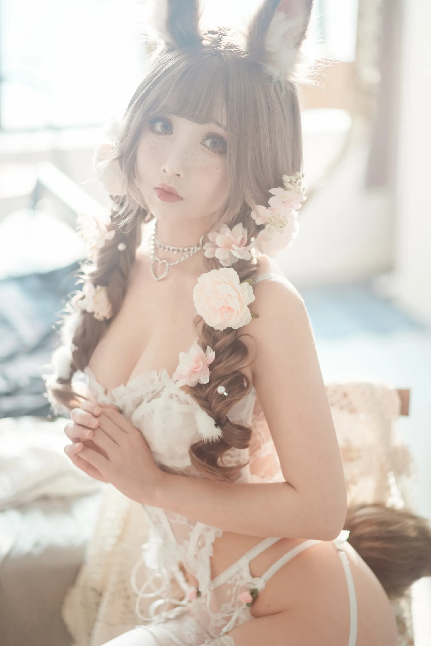 Rioko凉凉子 NO.067 花涧兔 NO.0000