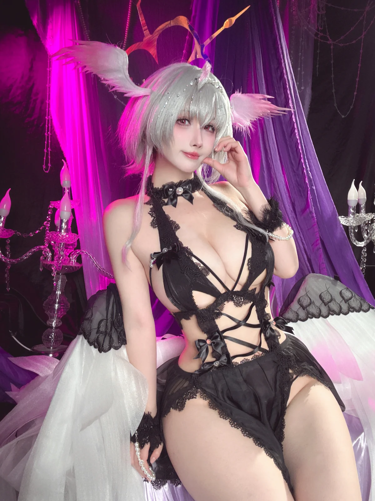 rioko凉凉子 NO.152 碧蓝航线 珍珠号 魔堡中的堕天使 NO.0000