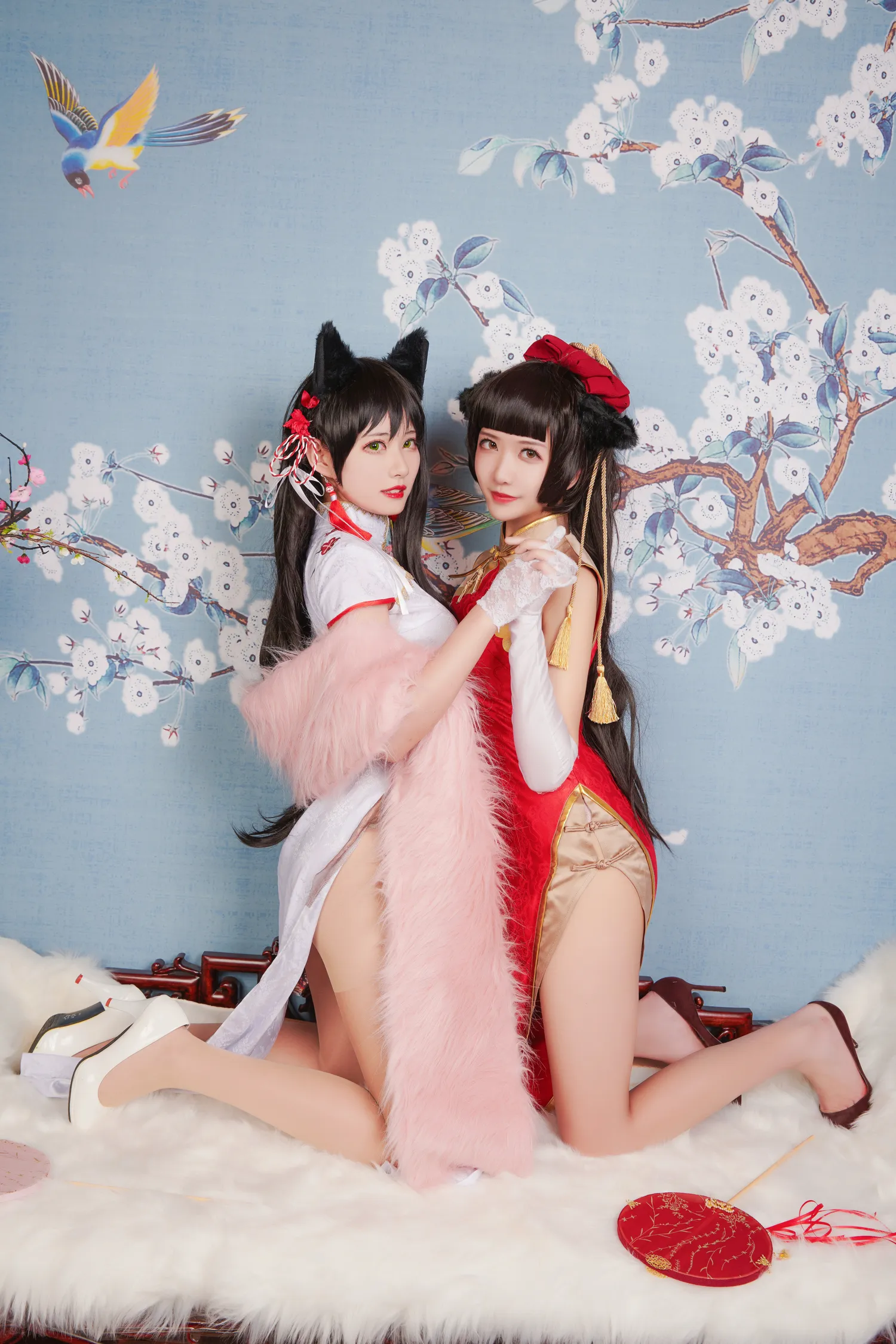 源纱希喵喵喵 NO.004 &Meiyi_烛墨 犬獒旗袍 NO.0000