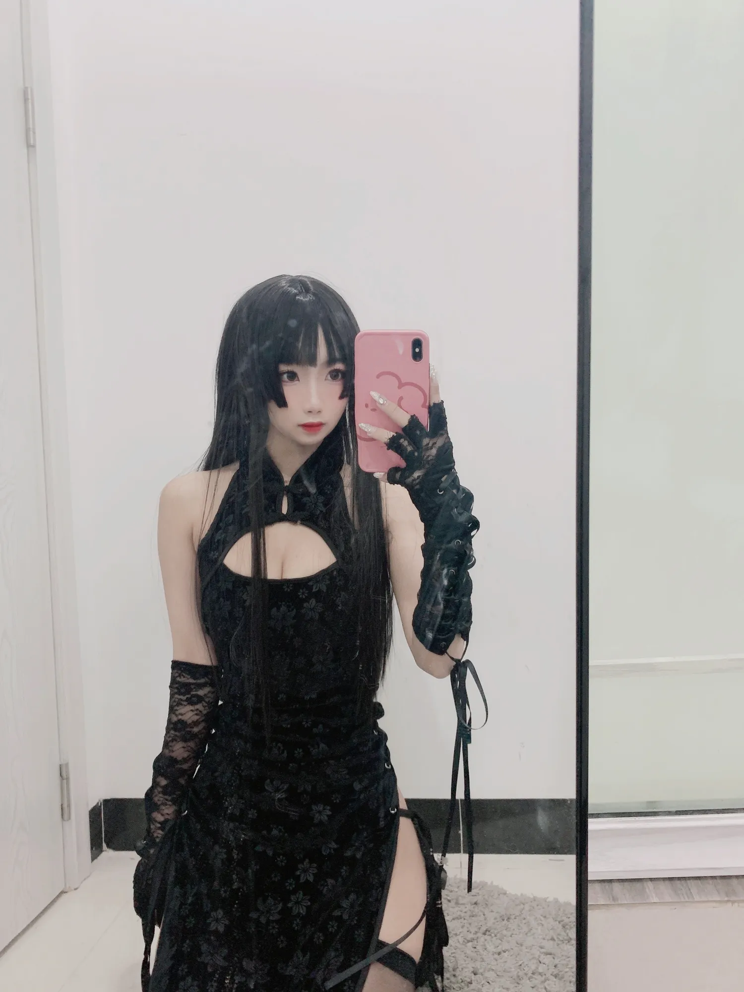 鬼畜瑶在不在 NO.015 黑色旗袍 NO.0000