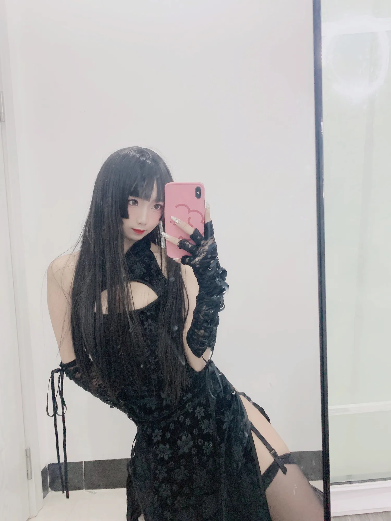 鬼畜瑶在不在 NO.015 黑色旗袍 NO.0000