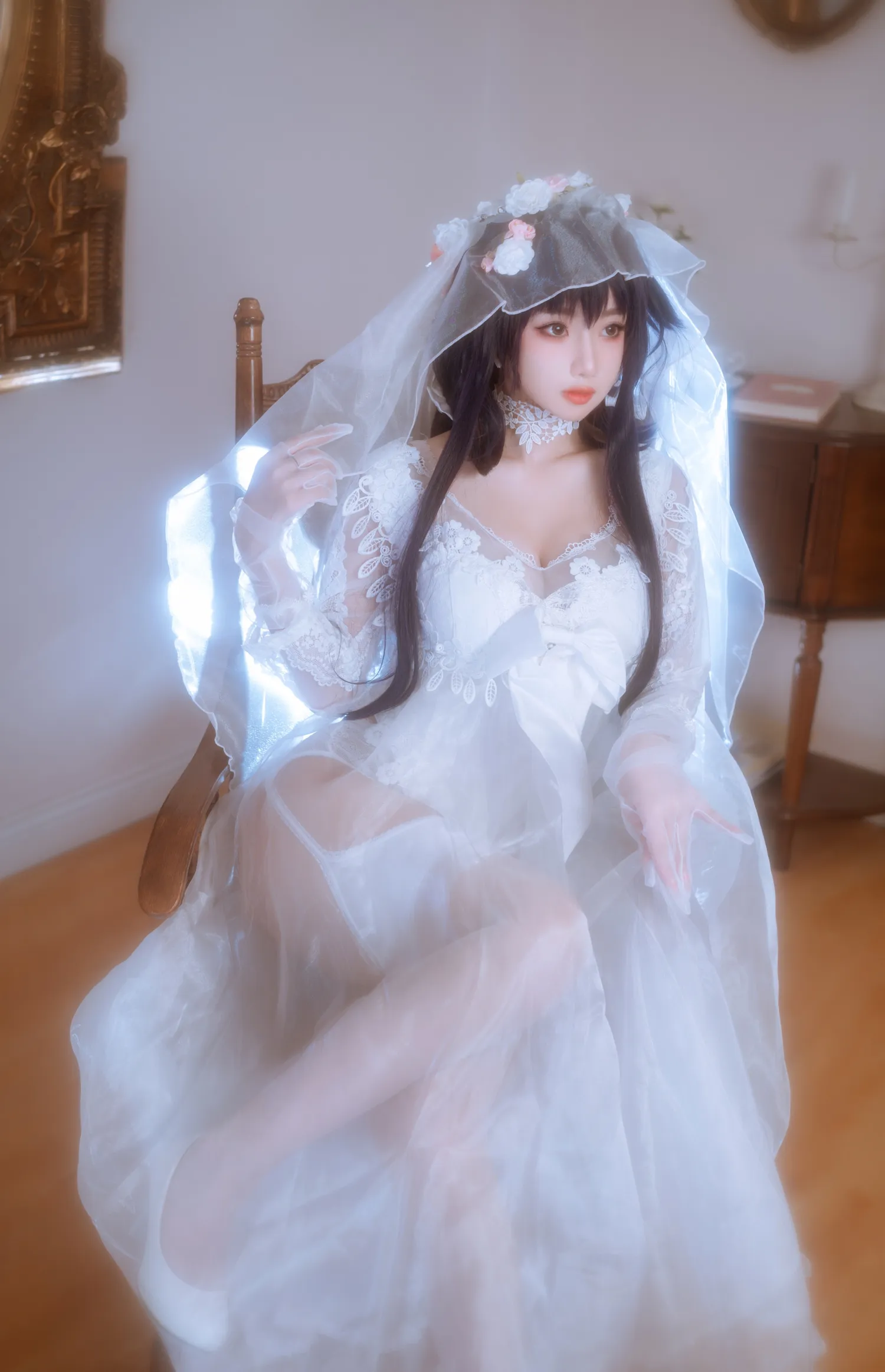 鬼畜瑶在不在 NO.023 婚纱 NO.0000