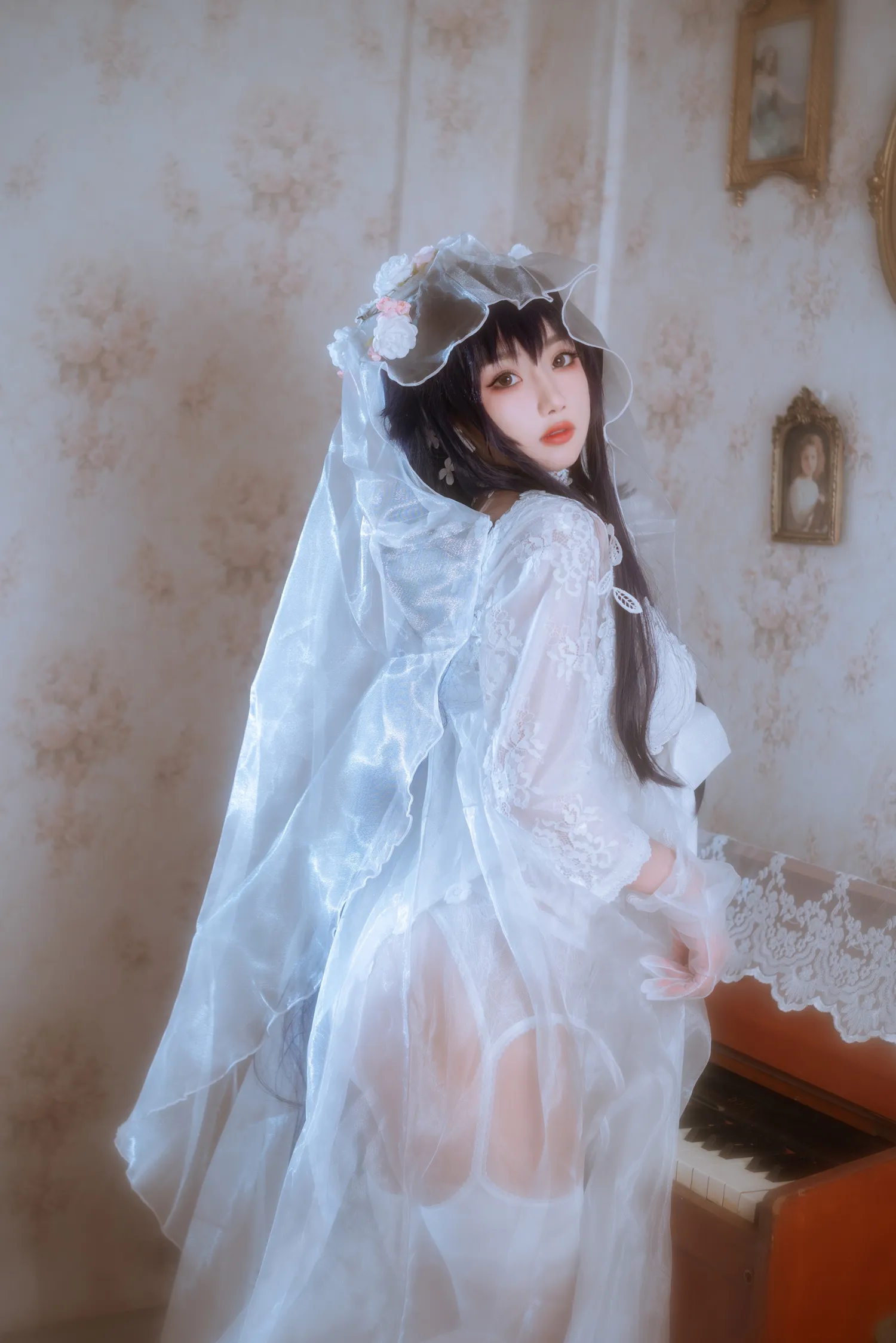 鬼畜瑶在不在 NO.023 婚纱 NO.0000