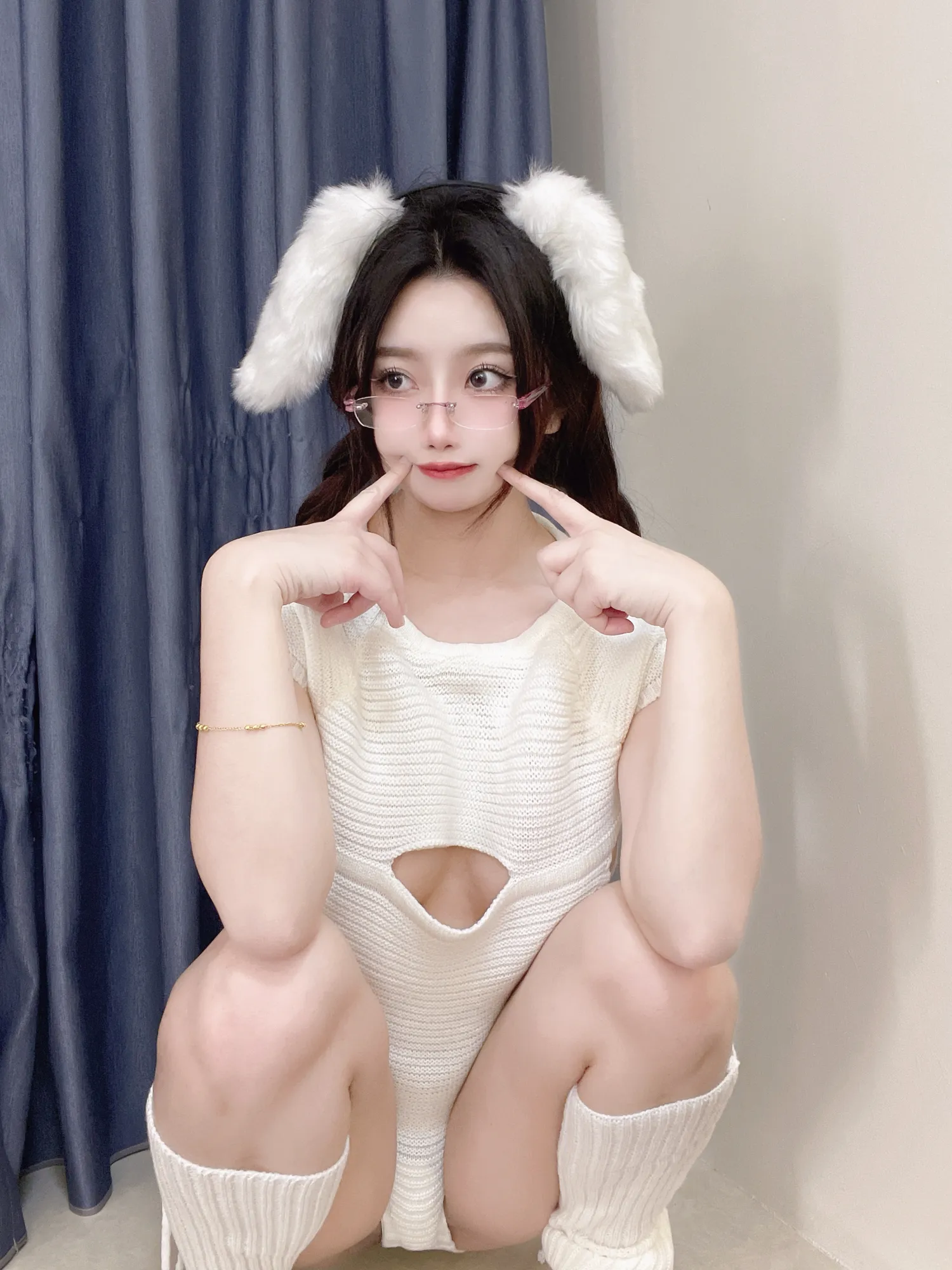 鬼畜瑶在不在 NO.061 毛衣小兔子 NO.0000