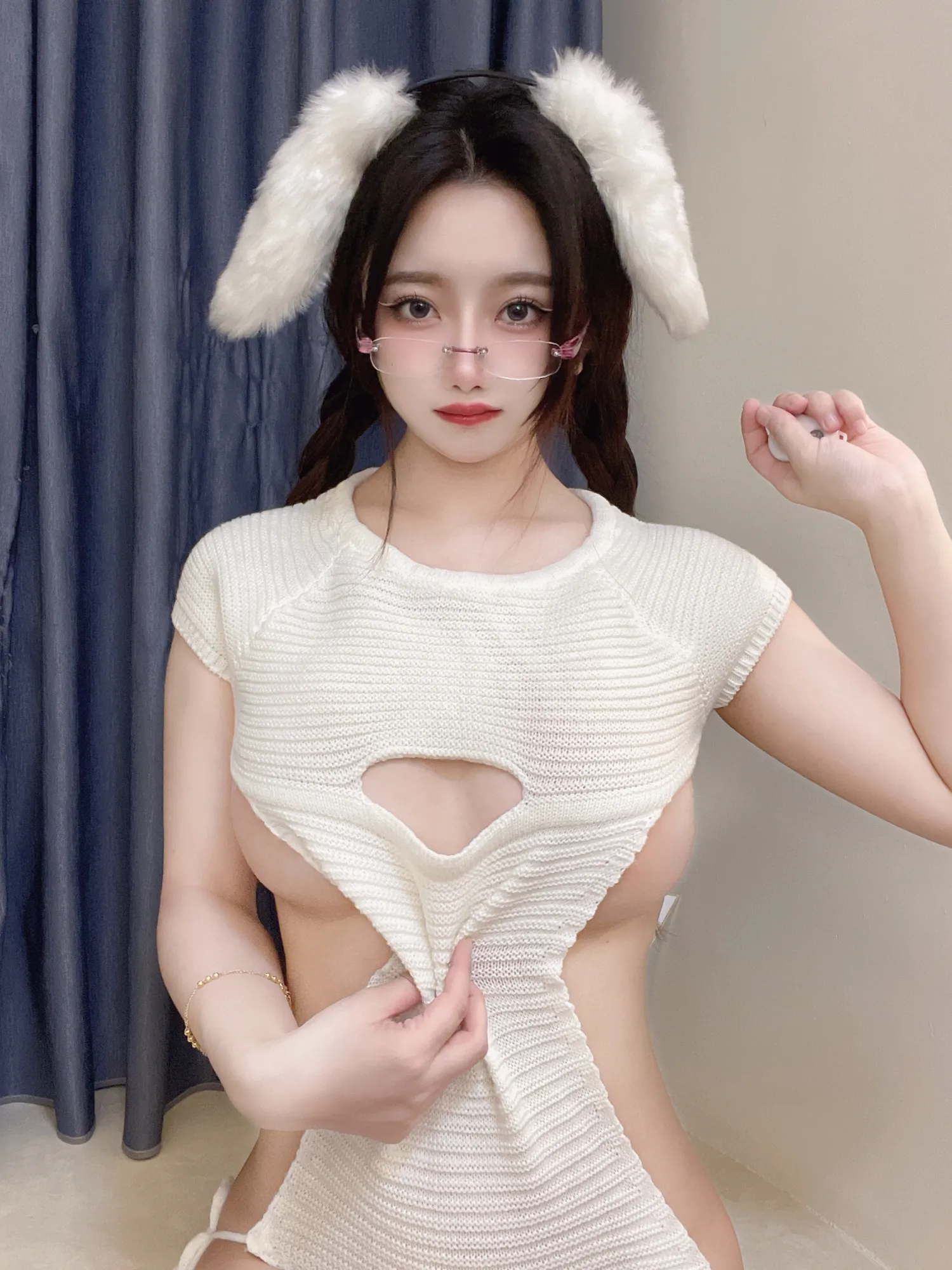 鬼畜瑶在不在 NO.061 毛衣小兔子 NO.0000