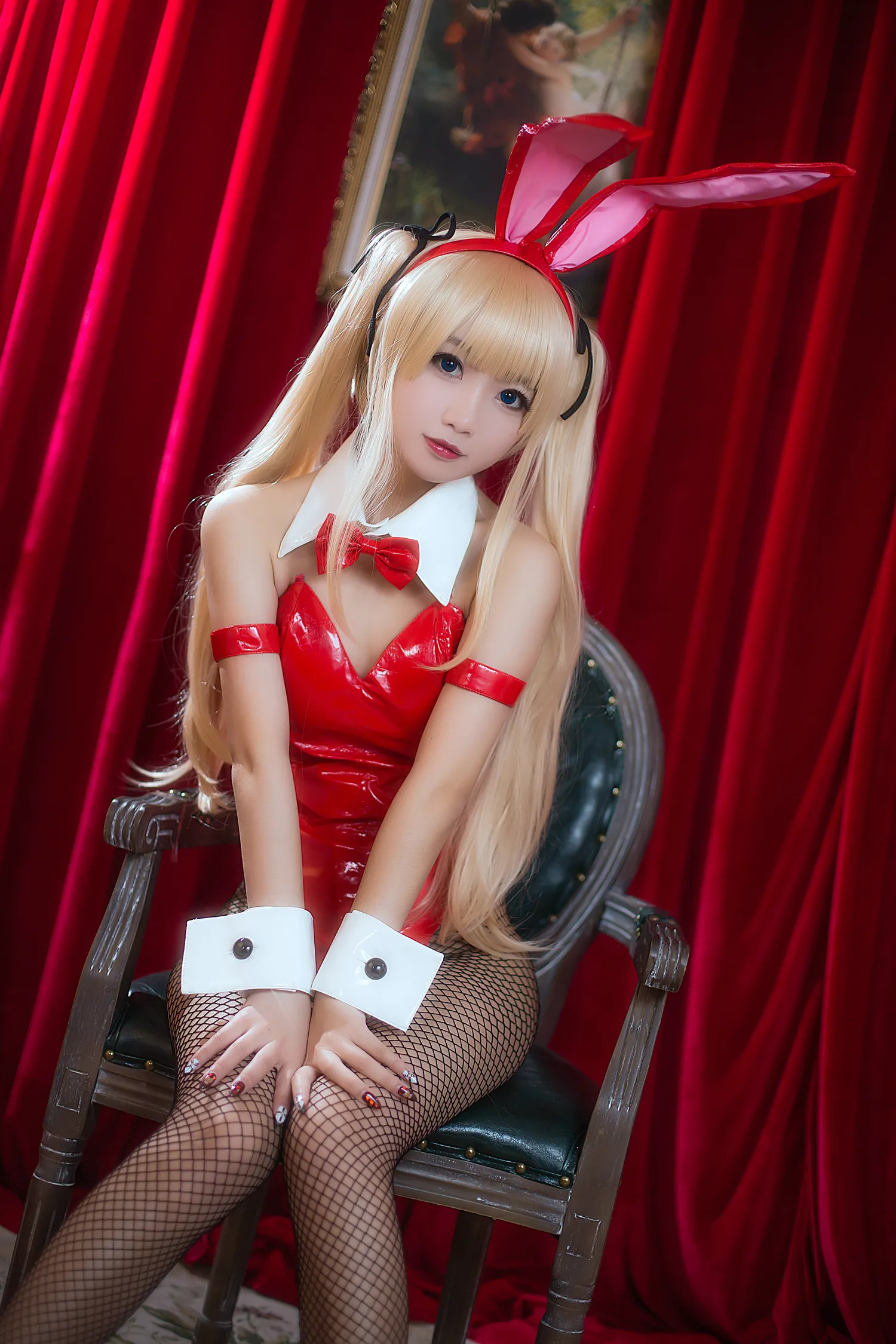 鬼畜瑶在不在 NO.063 红色兔女郎 NO.0000
