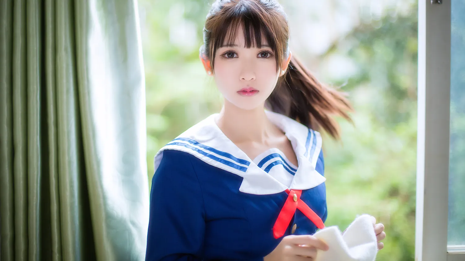 鳗鱼霏儿 NO.059 圣人惠 校服 NO.0000