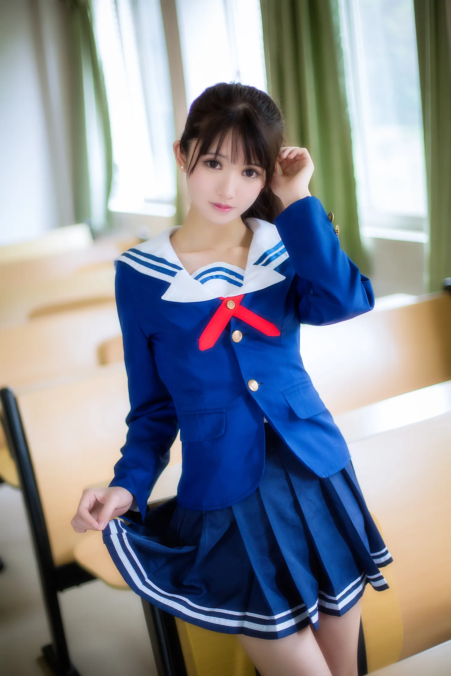 鳗鱼霏儿 NO.059 圣人惠 校服 NO.0000