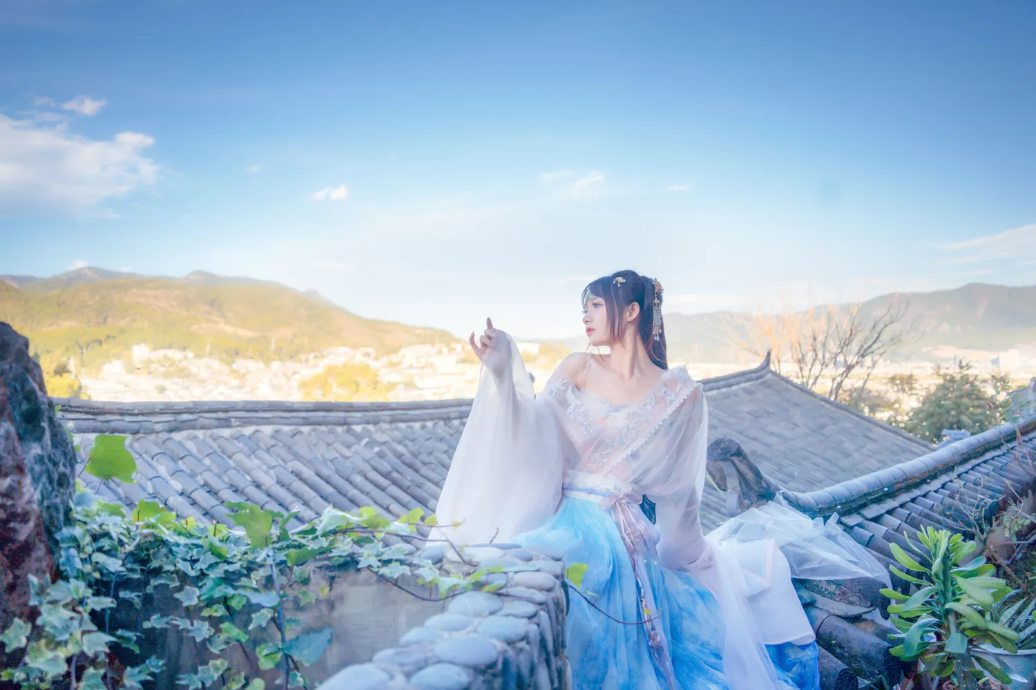 兔子Zzz NO.002 丽江屋顶 NO.0000