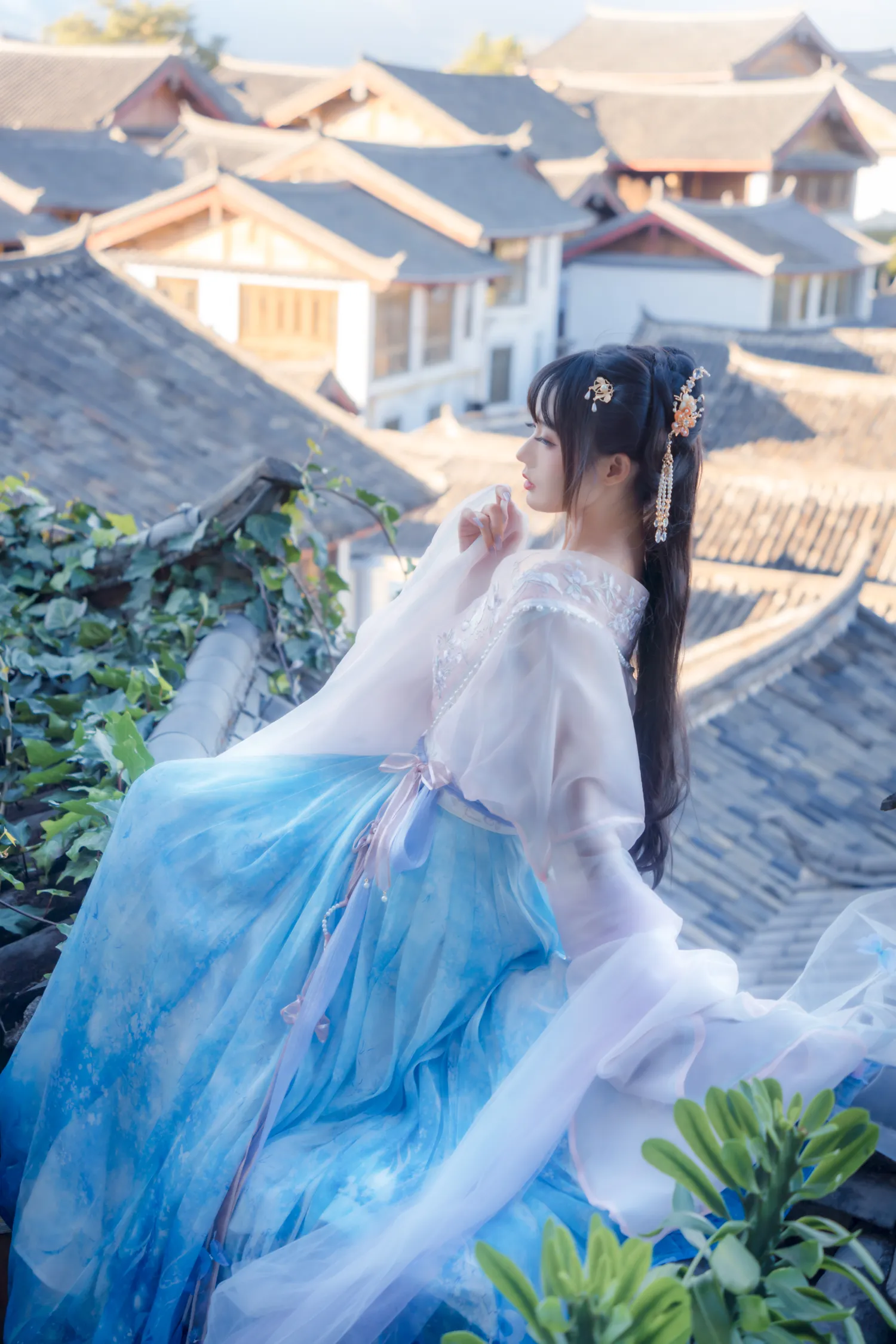兔子Zzz NO.002 丽江屋顶 NO.0000