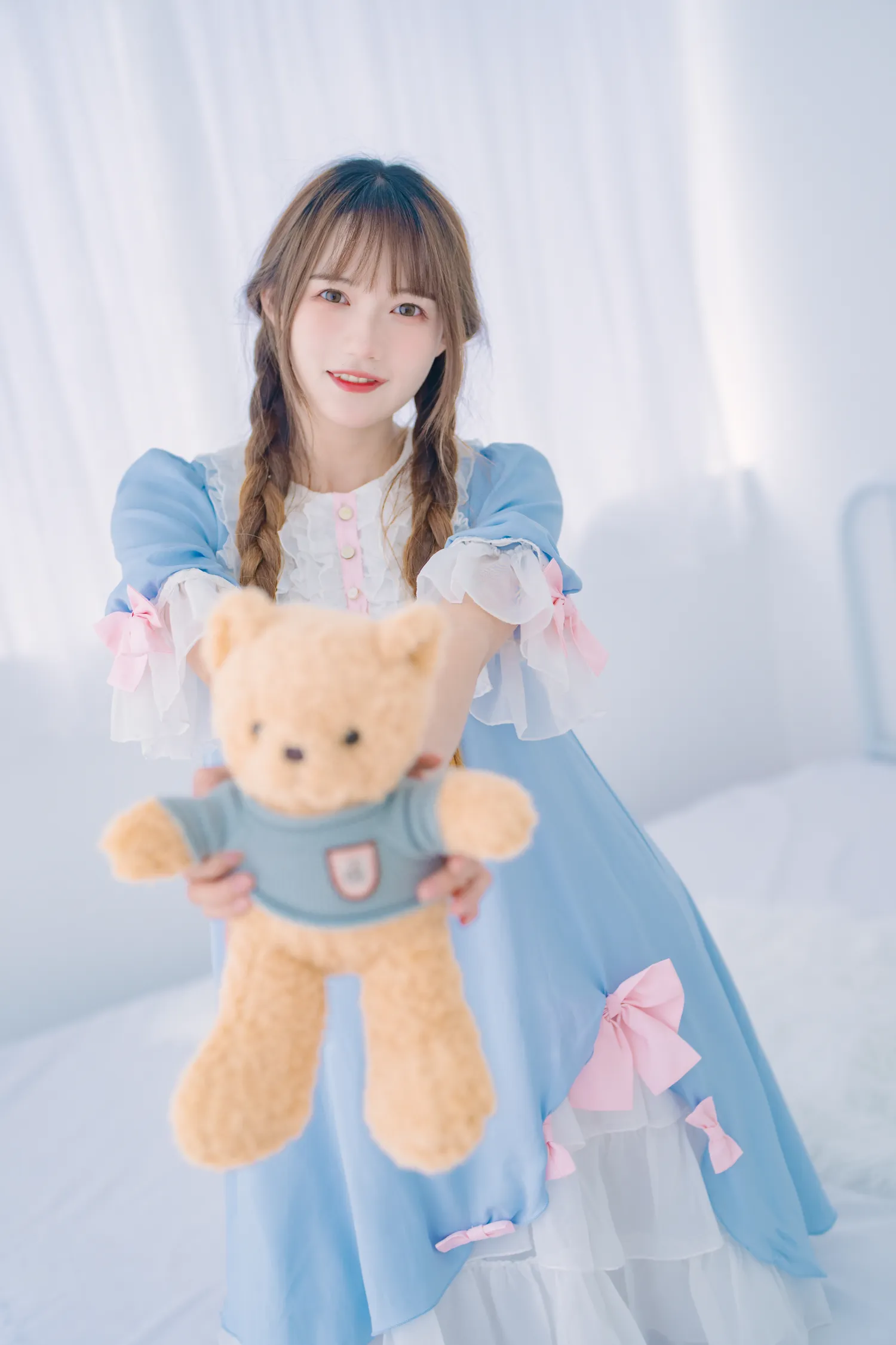 兔子Zzz NO.096 纯白色可爱 NO.0000