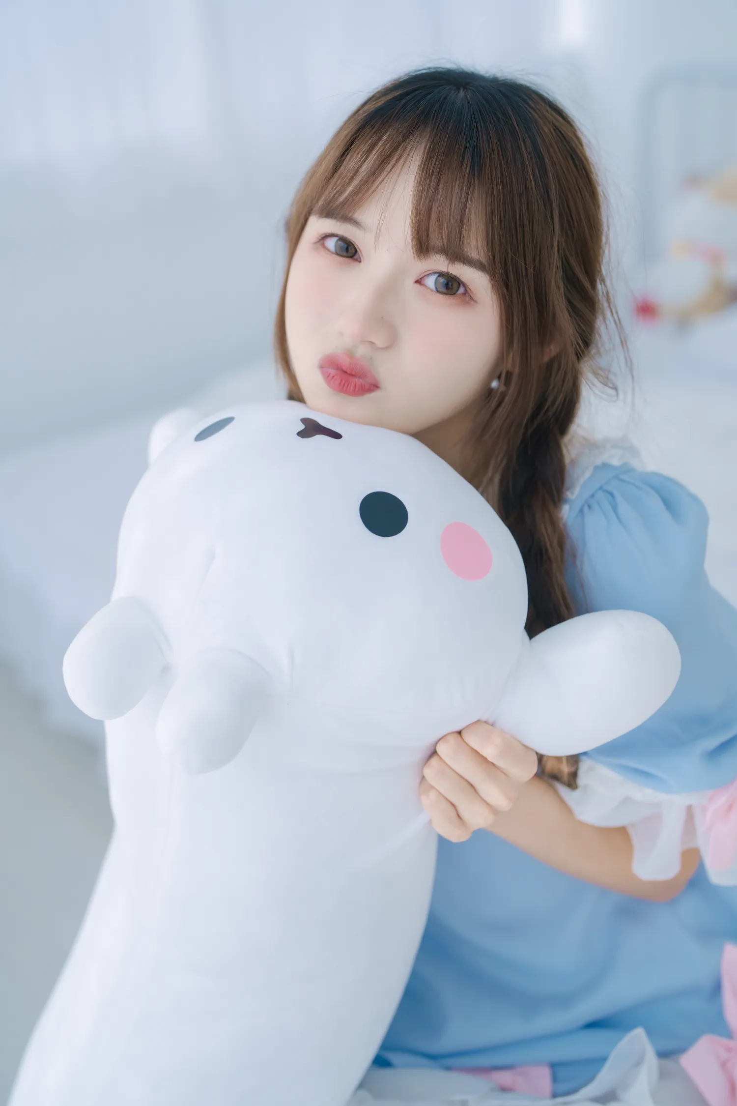 兔子Zzz NO.096 纯白色可爱 NO.0000