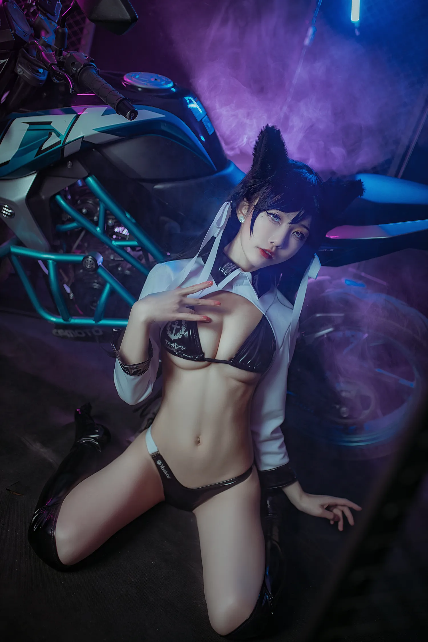 水淼Aqua NO.004 爱宕犬 机车 NO.0000
