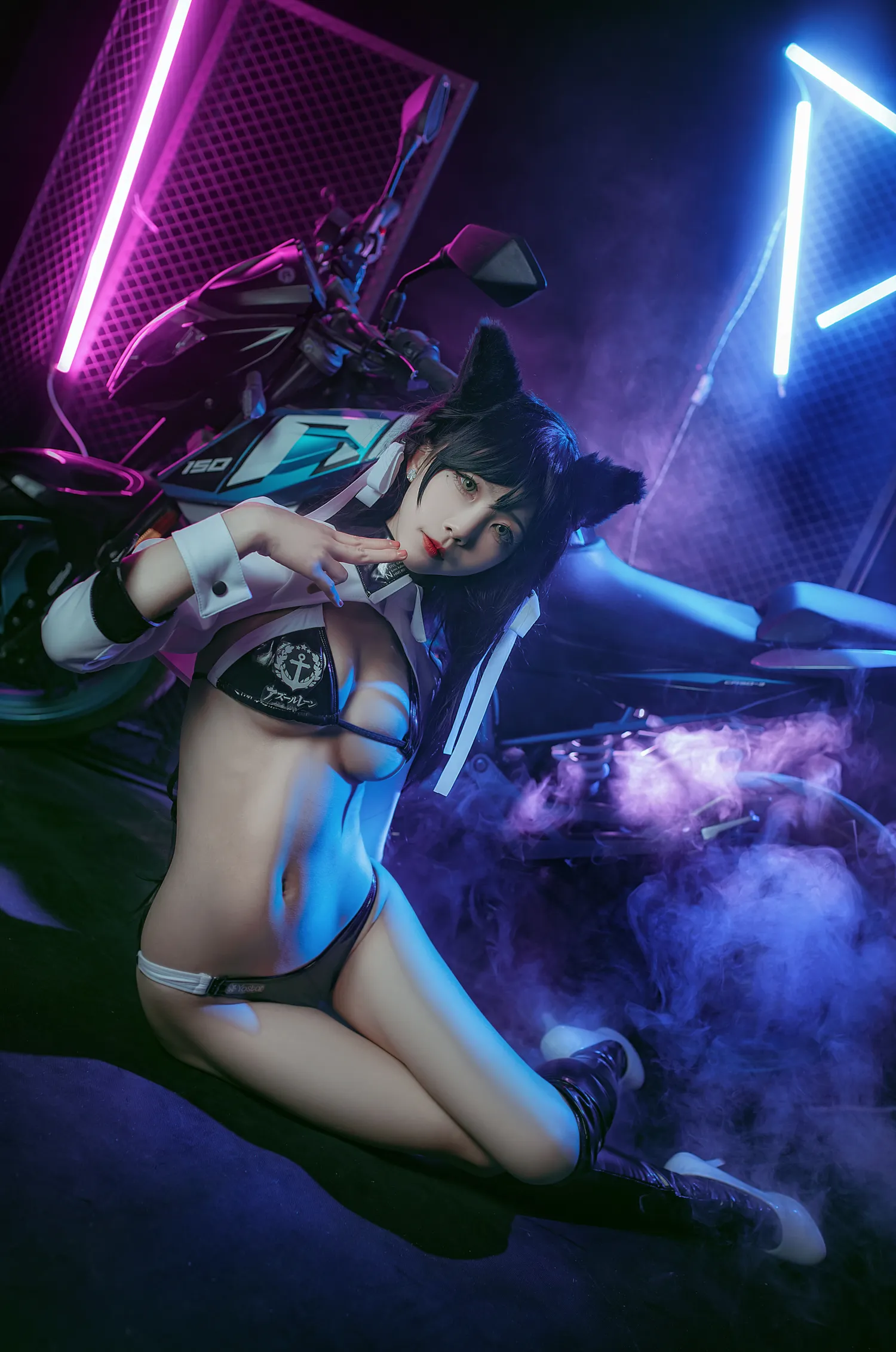 水淼Aqua NO.004 爱宕犬 机车 NO.0000