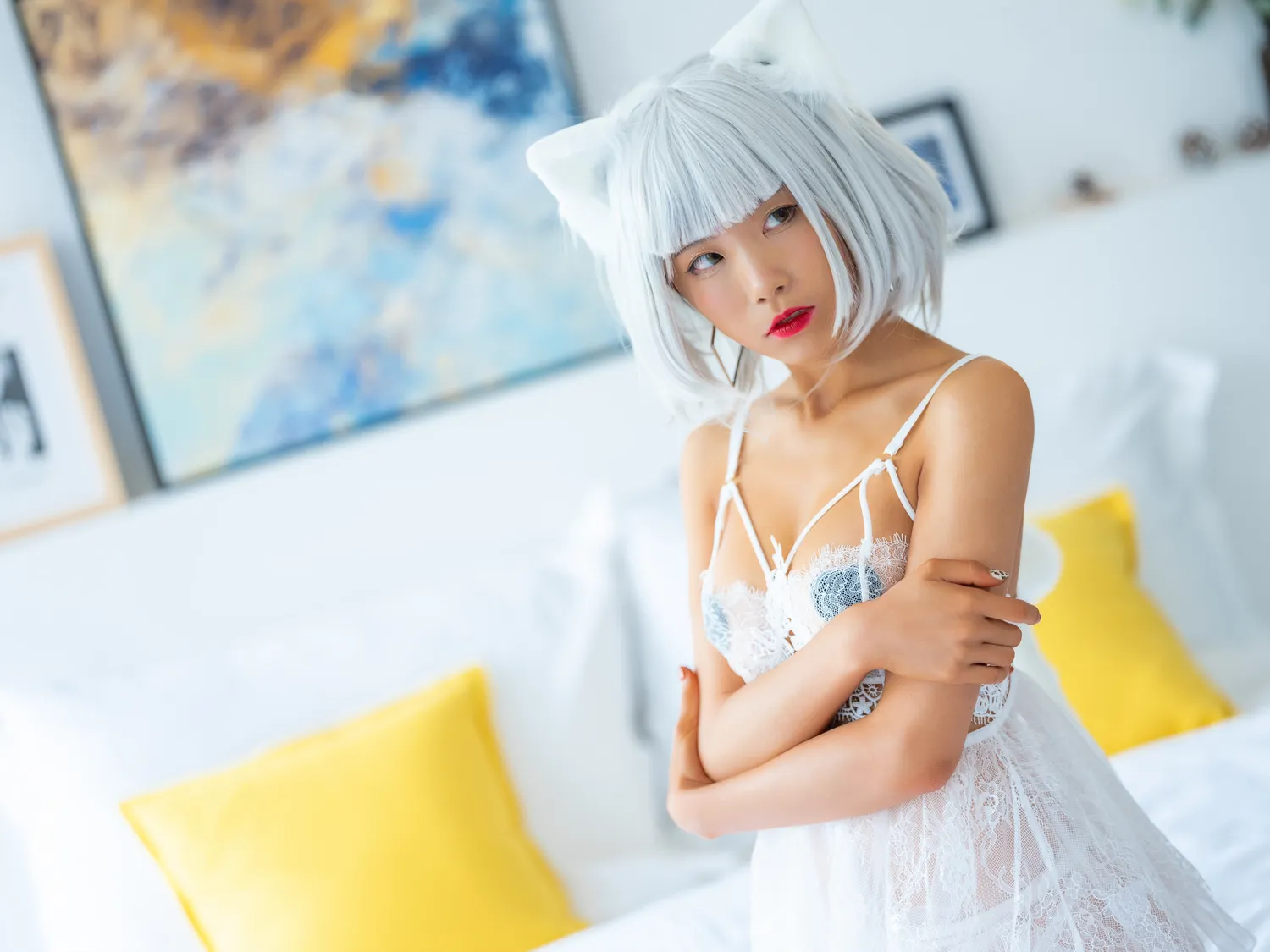 水淼Aqua NO.009 白猫 NO.0000