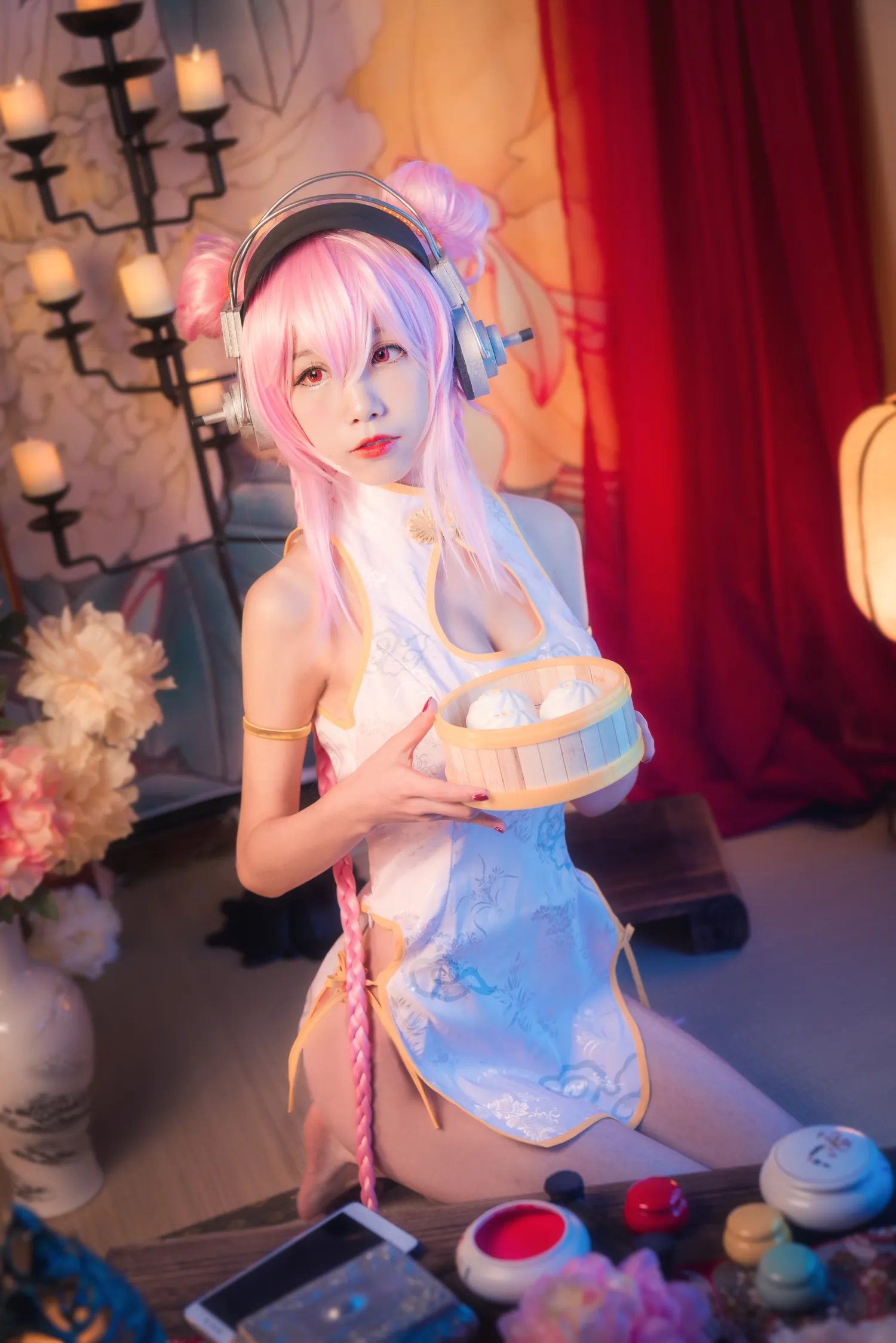 水淼Aqua NO.025 索尼子 旗袍 内景 NO.0000
