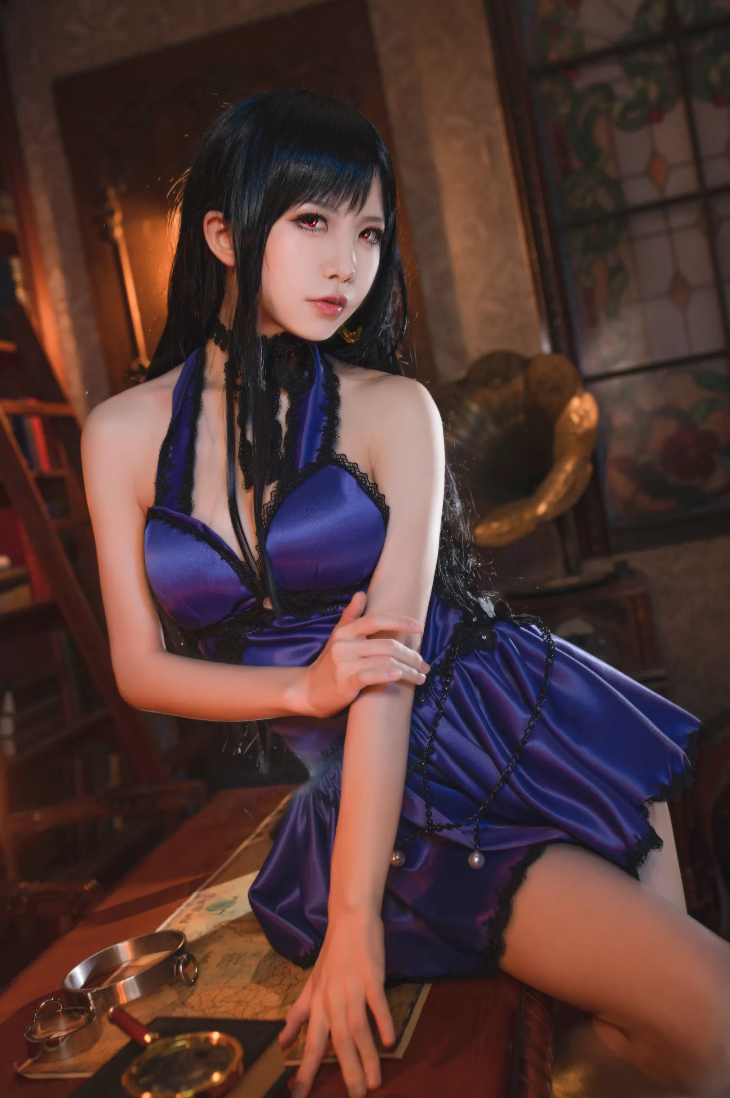 水淼Aqua NO.042 蒂法旗袍和礼服 NO.0000