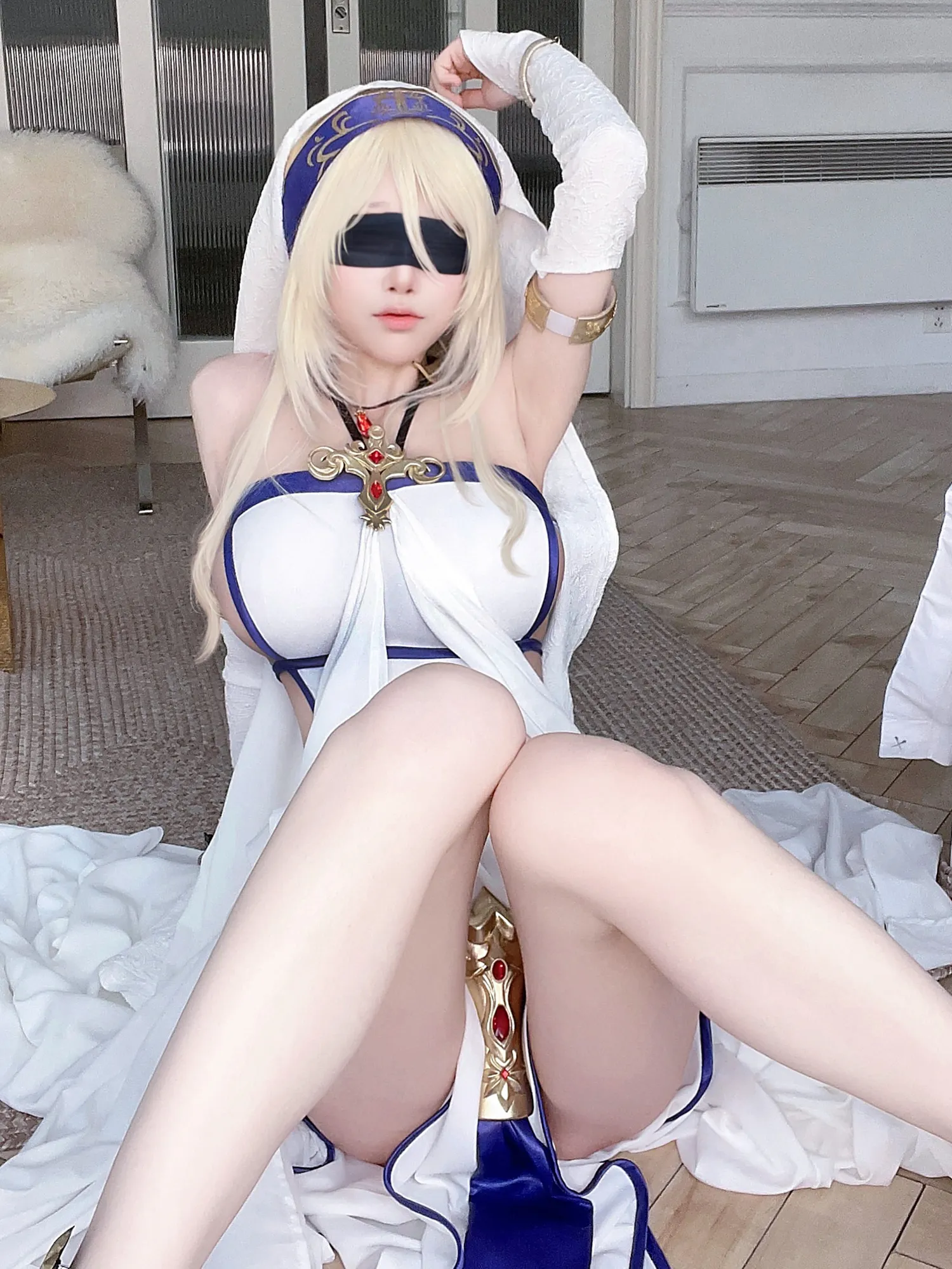 水淼Aqua NO.163 Fantia 23-11月会员订阅 ⚜️剣の乙女⚜️ NO.0000
