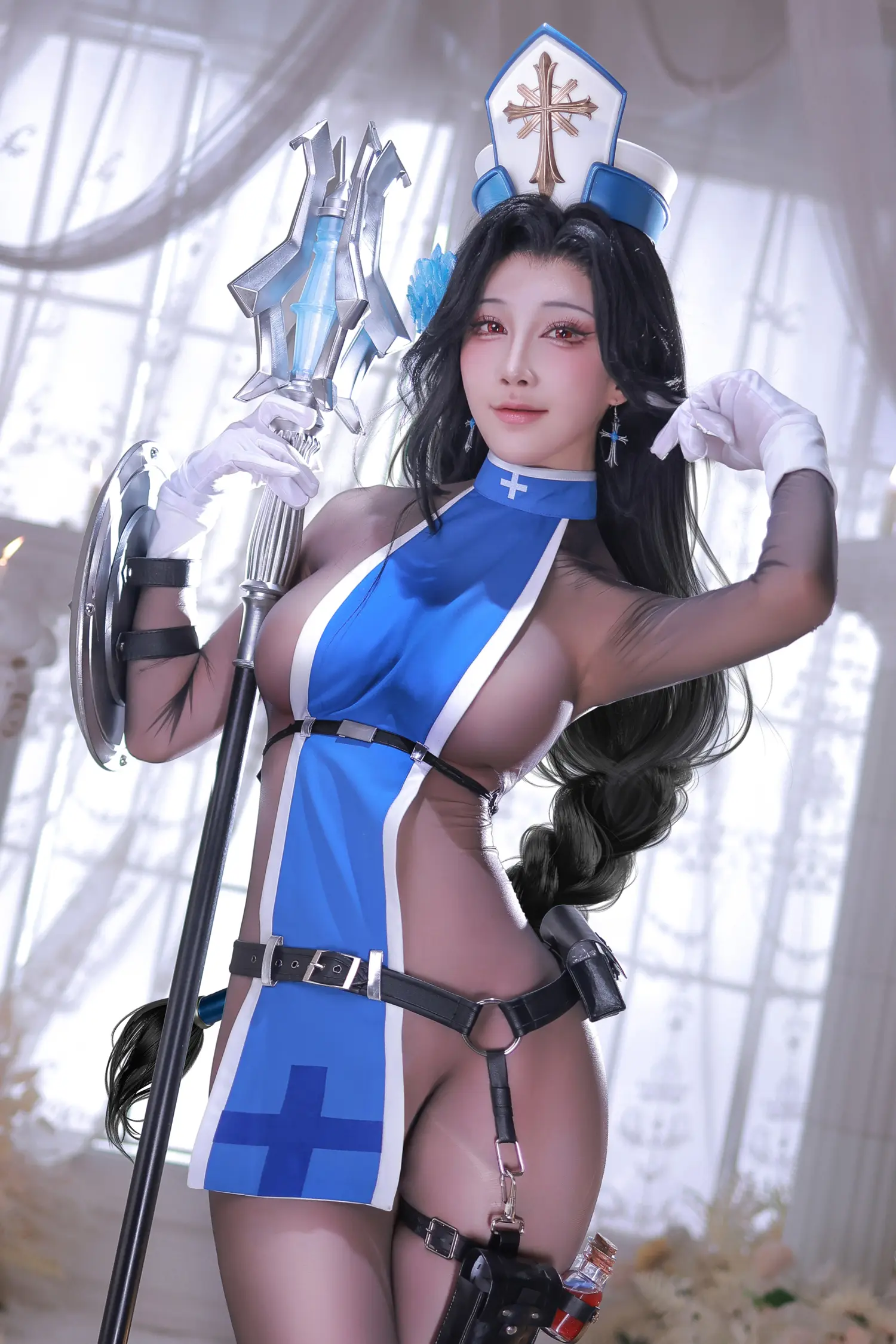 水淼Aqua NO.209 Nikke胜利女神 梅登：冰蔷薇 NO.0000