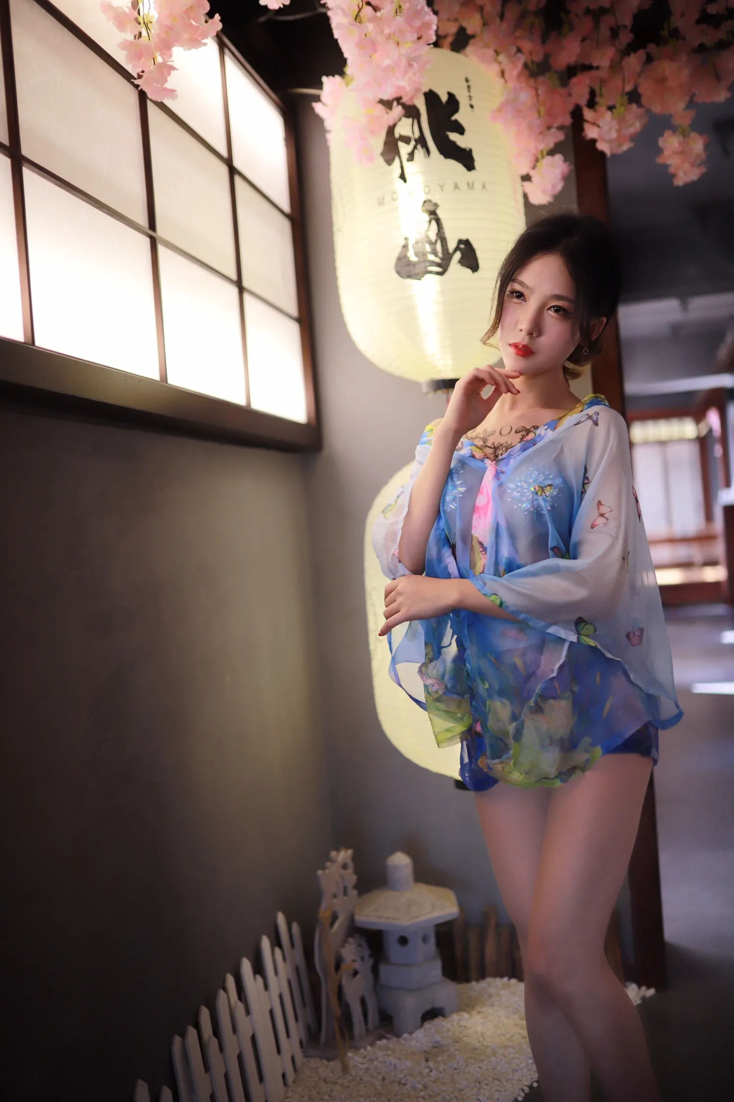 抖娘利世 NO.020 水蓝和服 NO.0000