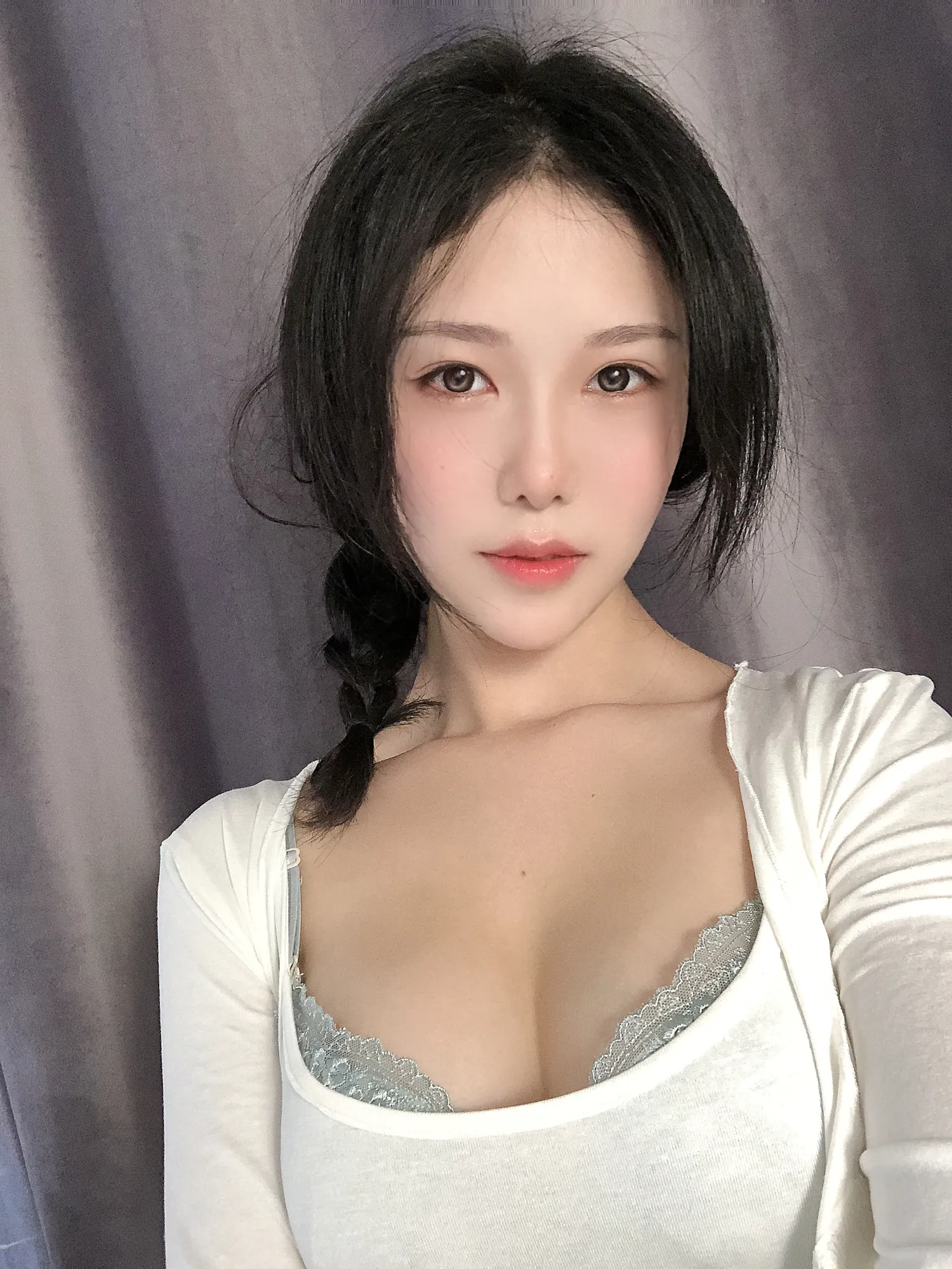 抖娘利世 NO.075_026 C罩装不下了，哥哥帮忙用手兜着 NO.0000