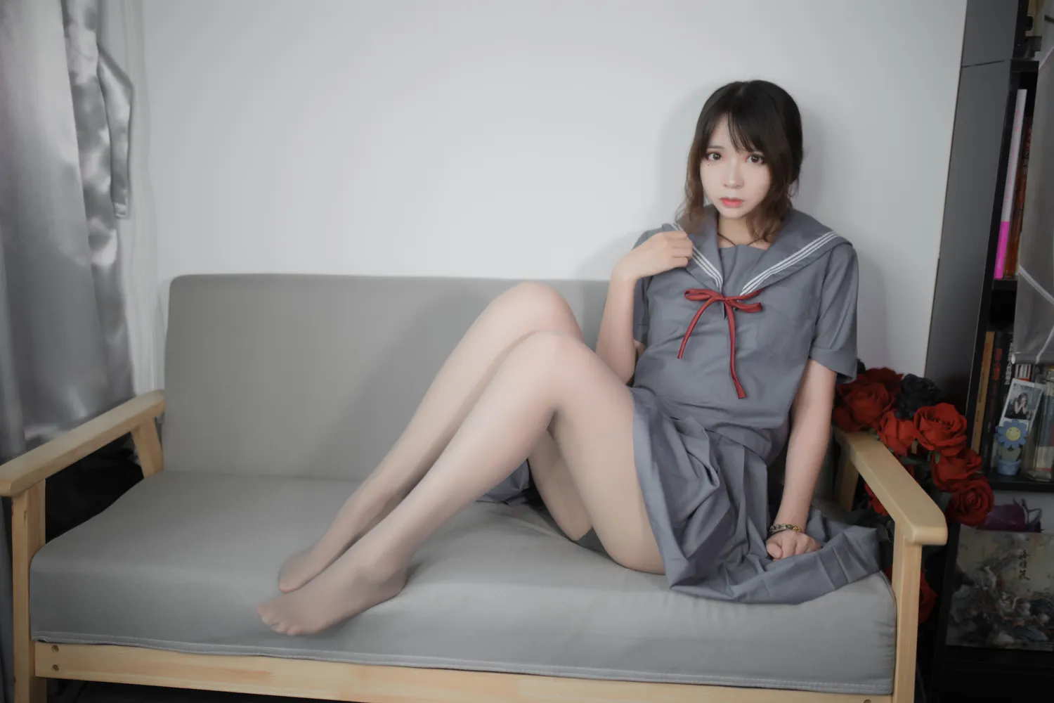 疯猫ss NO.037 蓝灰JK NO.0000
