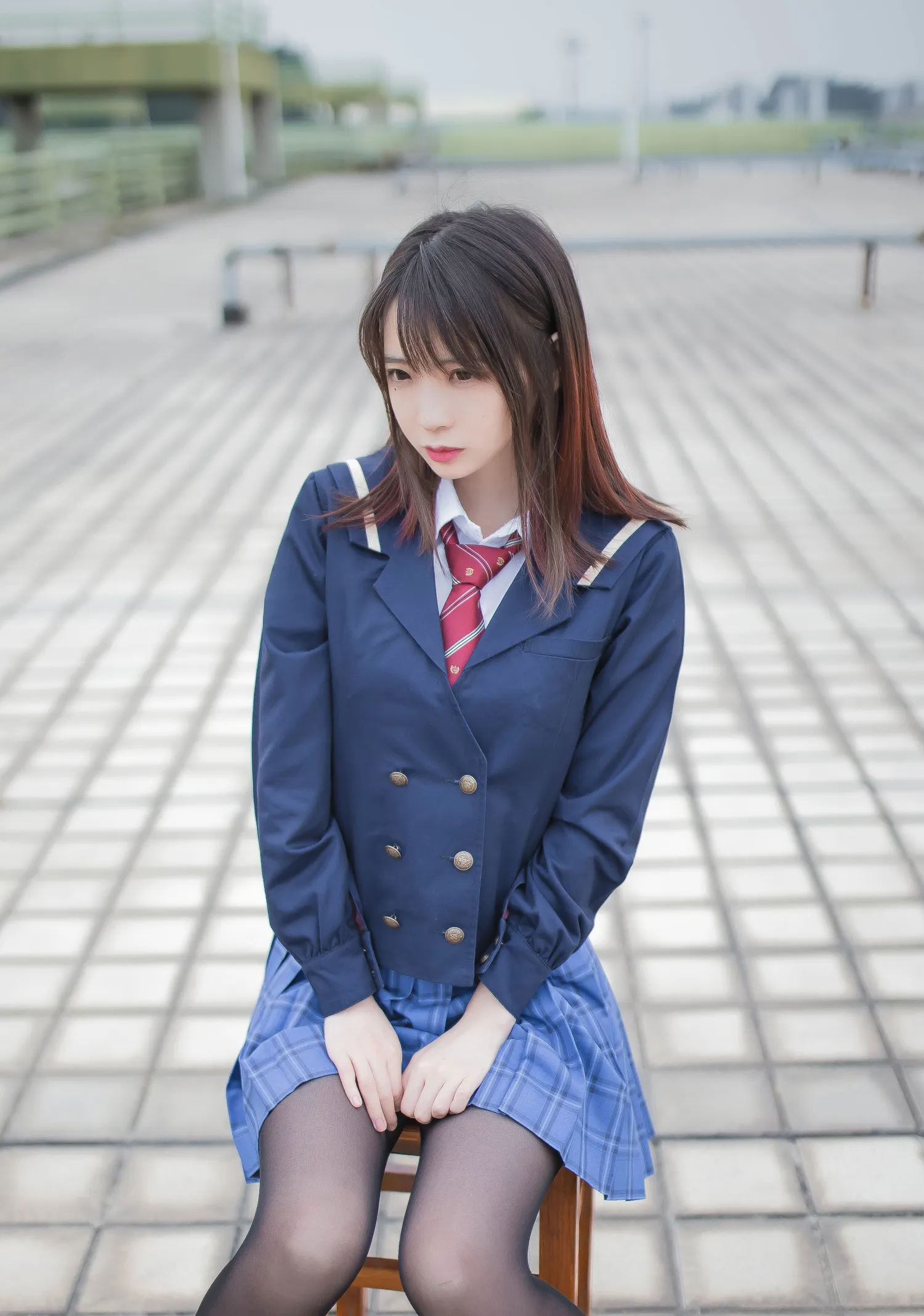 疯猫ss NO.038 天台JK NO.0000
