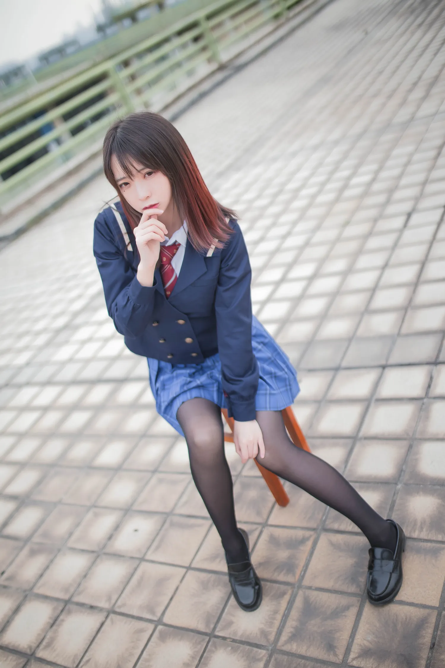 疯猫ss NO.038 天台JK NO.0000
