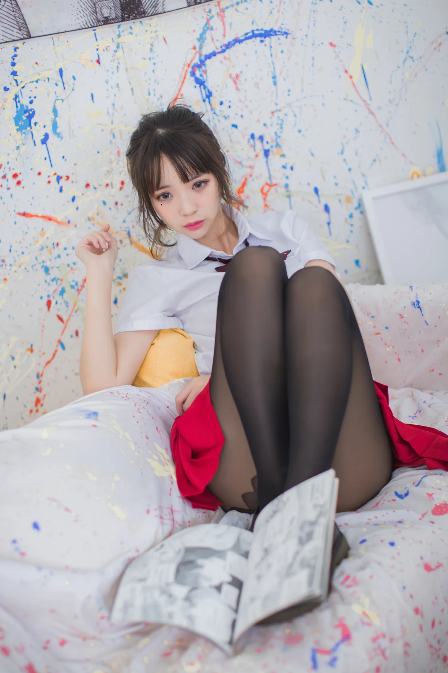 疯猫ss NO.044 黑丝JK少女 NO.0000