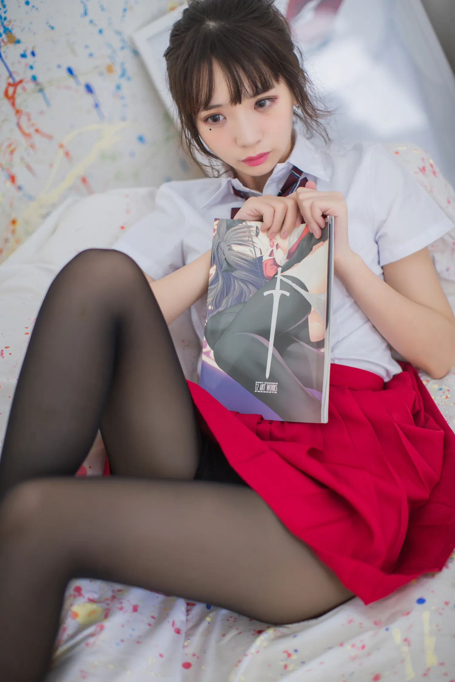 疯猫ss NO.044 黑丝JK少女 NO.0000