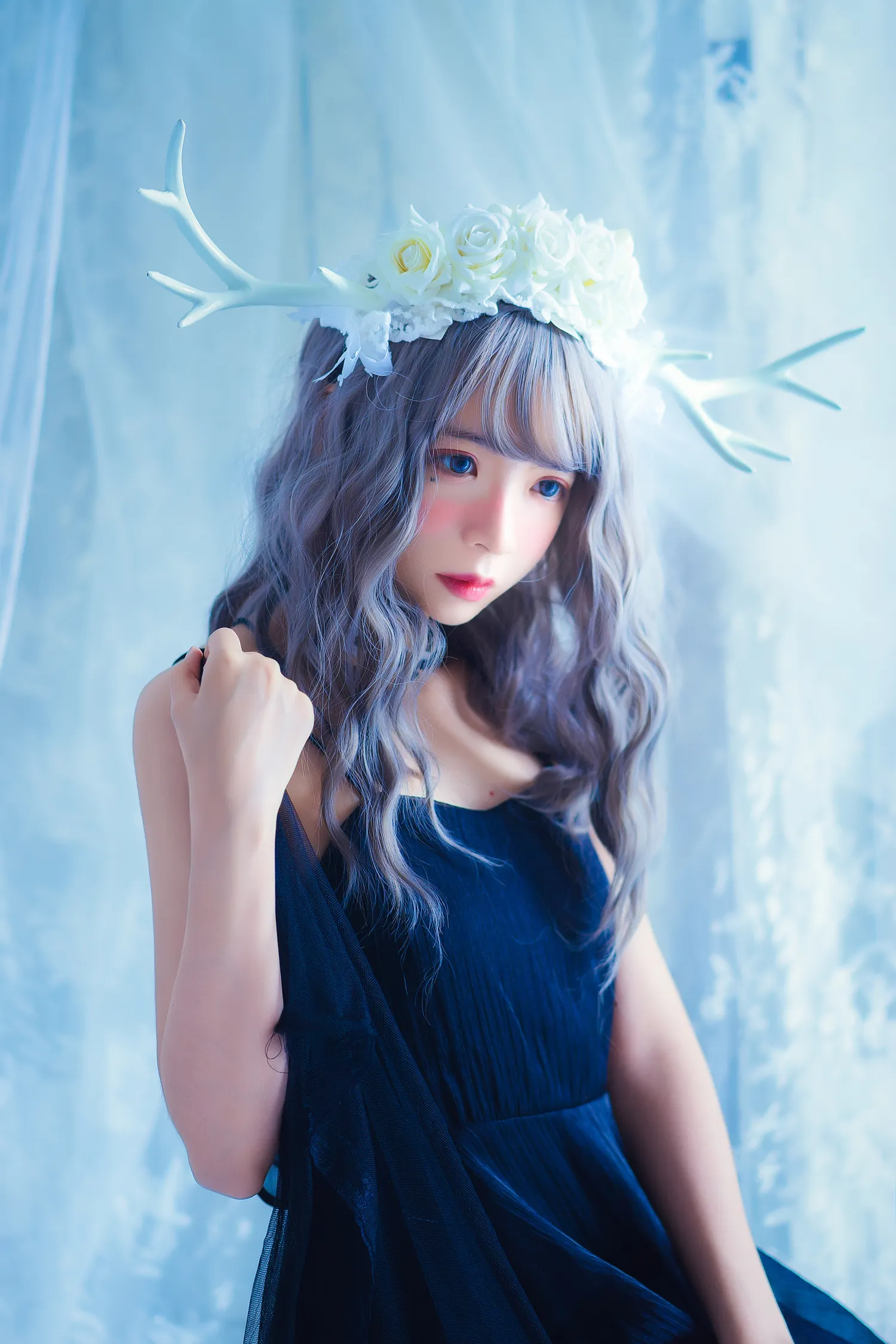 疯猫ss NO.052 黑裙网袜 NO.0000