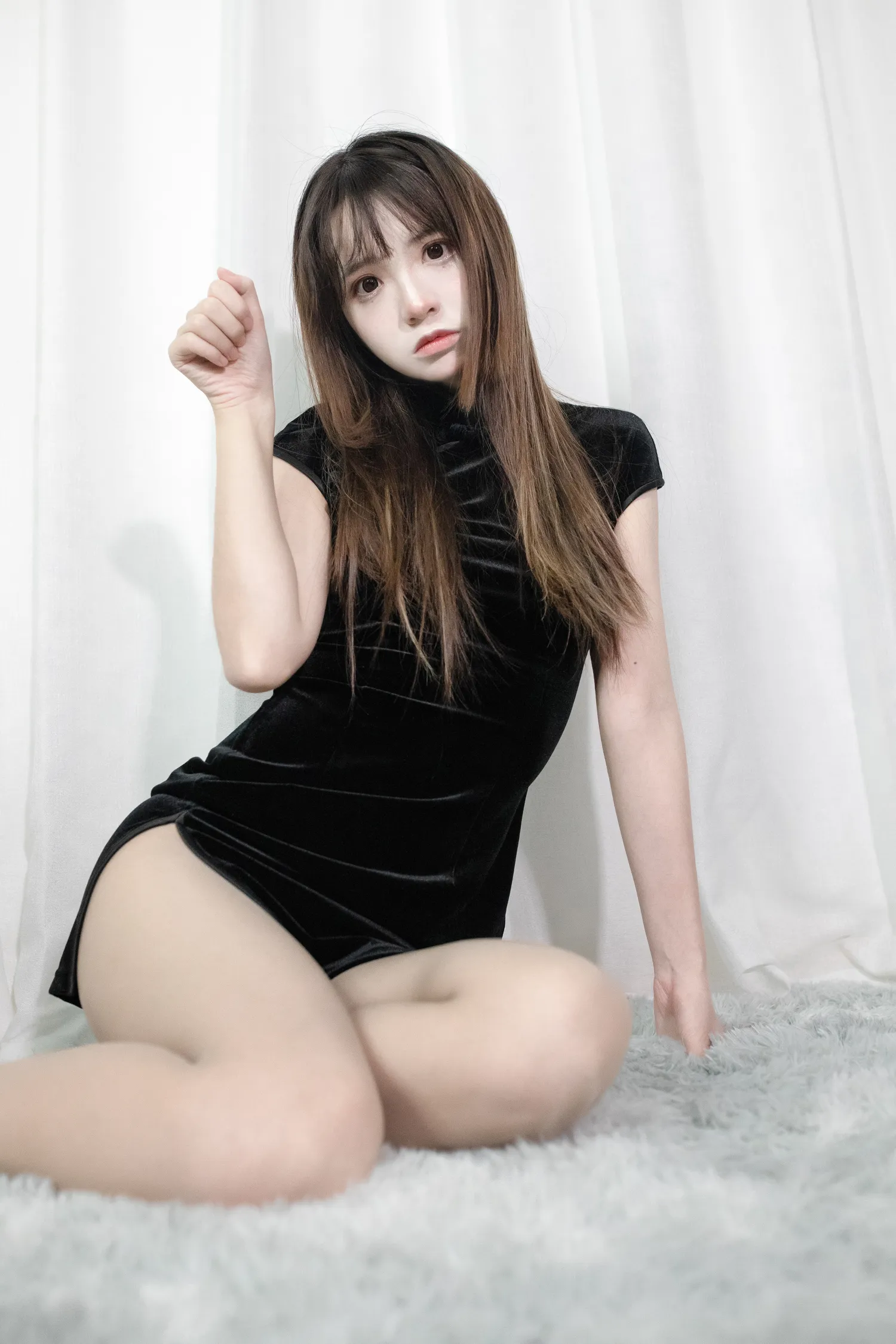 疯猫ss NO.070 黑旗袍 NO.0000