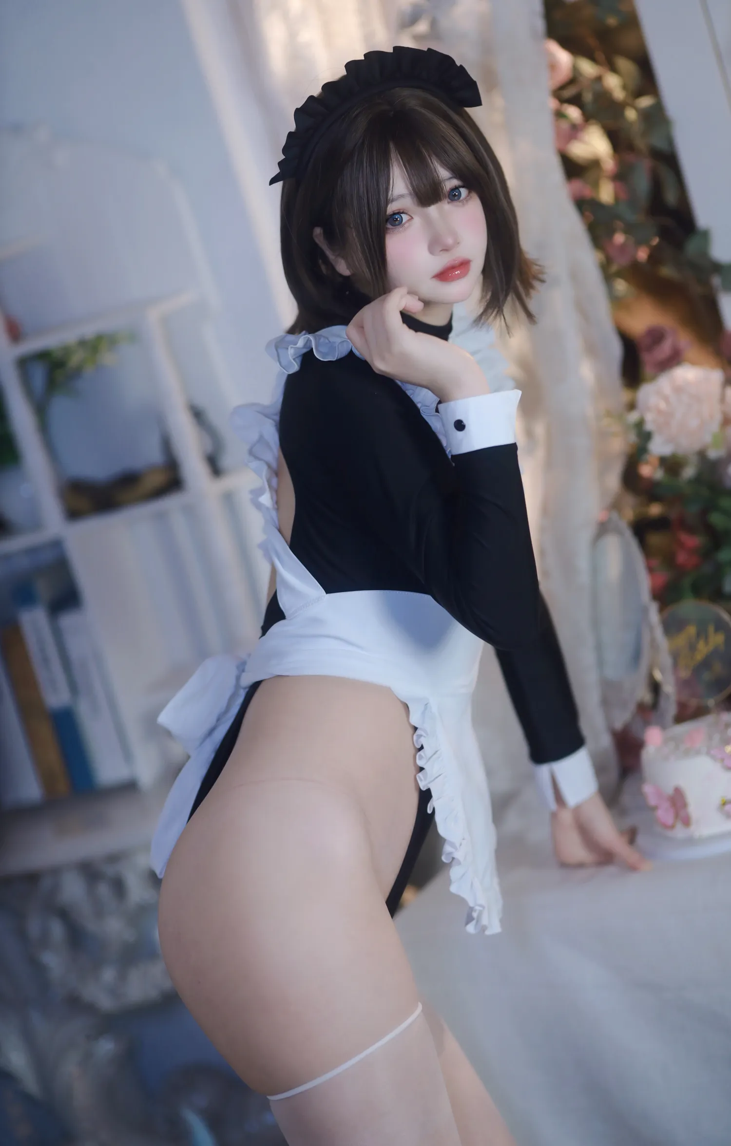 疯猫ss NO.159 少女衣橱 连体女仆装 NO.0000