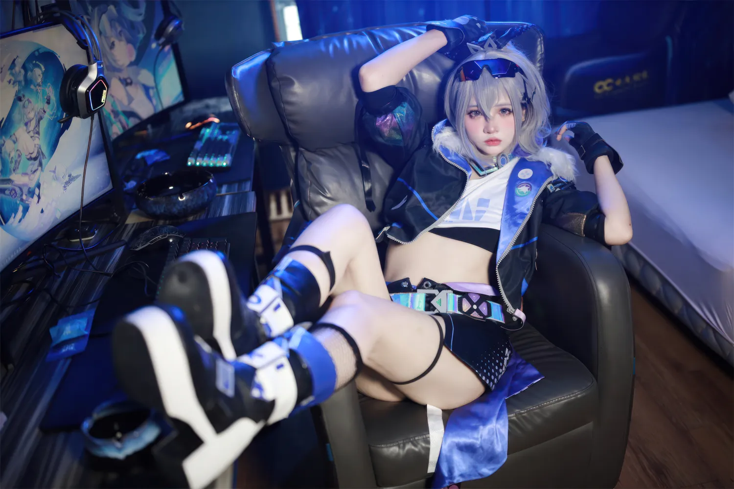 疯猫ss NO.163 少女衣橱 银狼 NO.0000