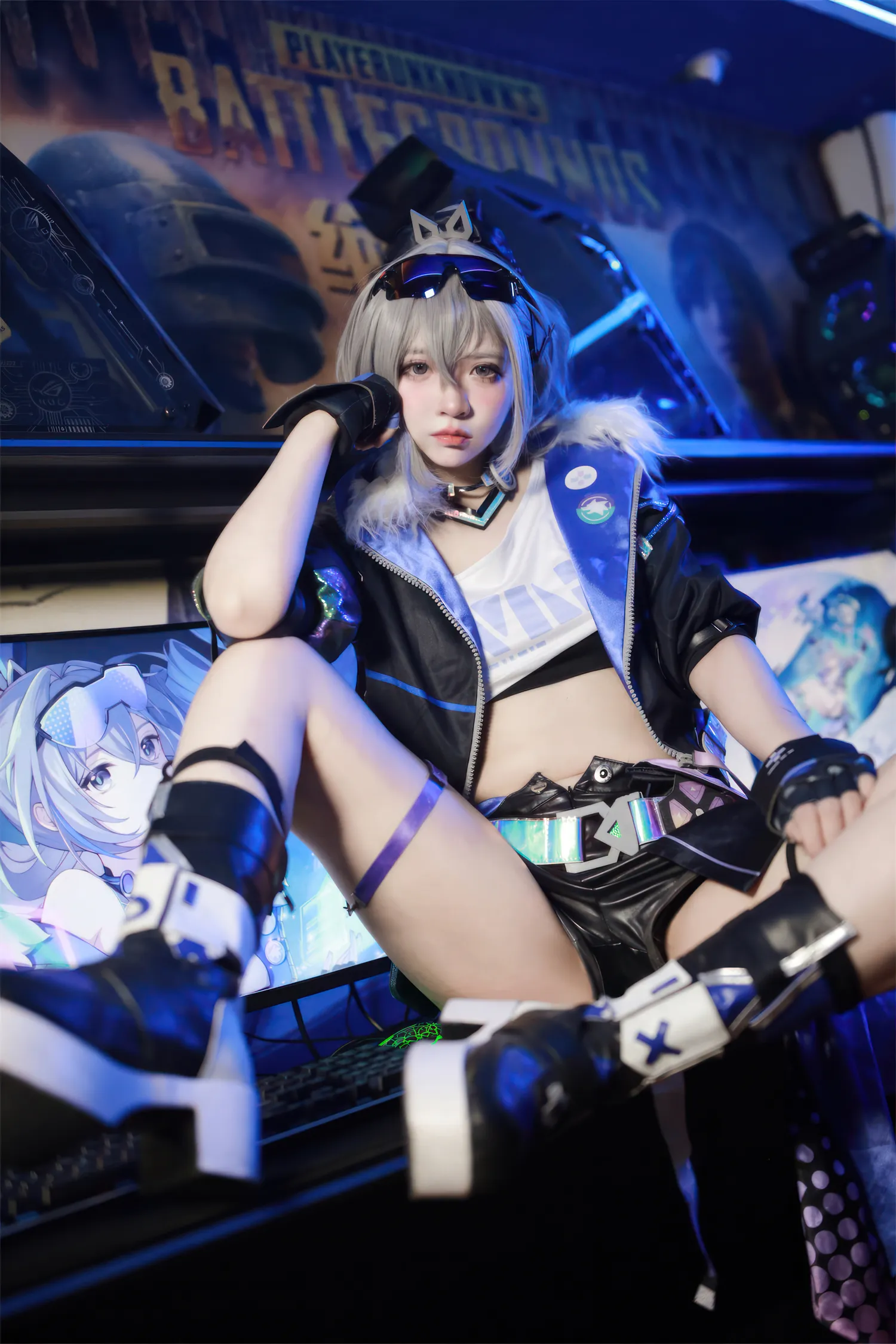 疯猫ss NO.163 少女衣橱 银狼 NO.0000