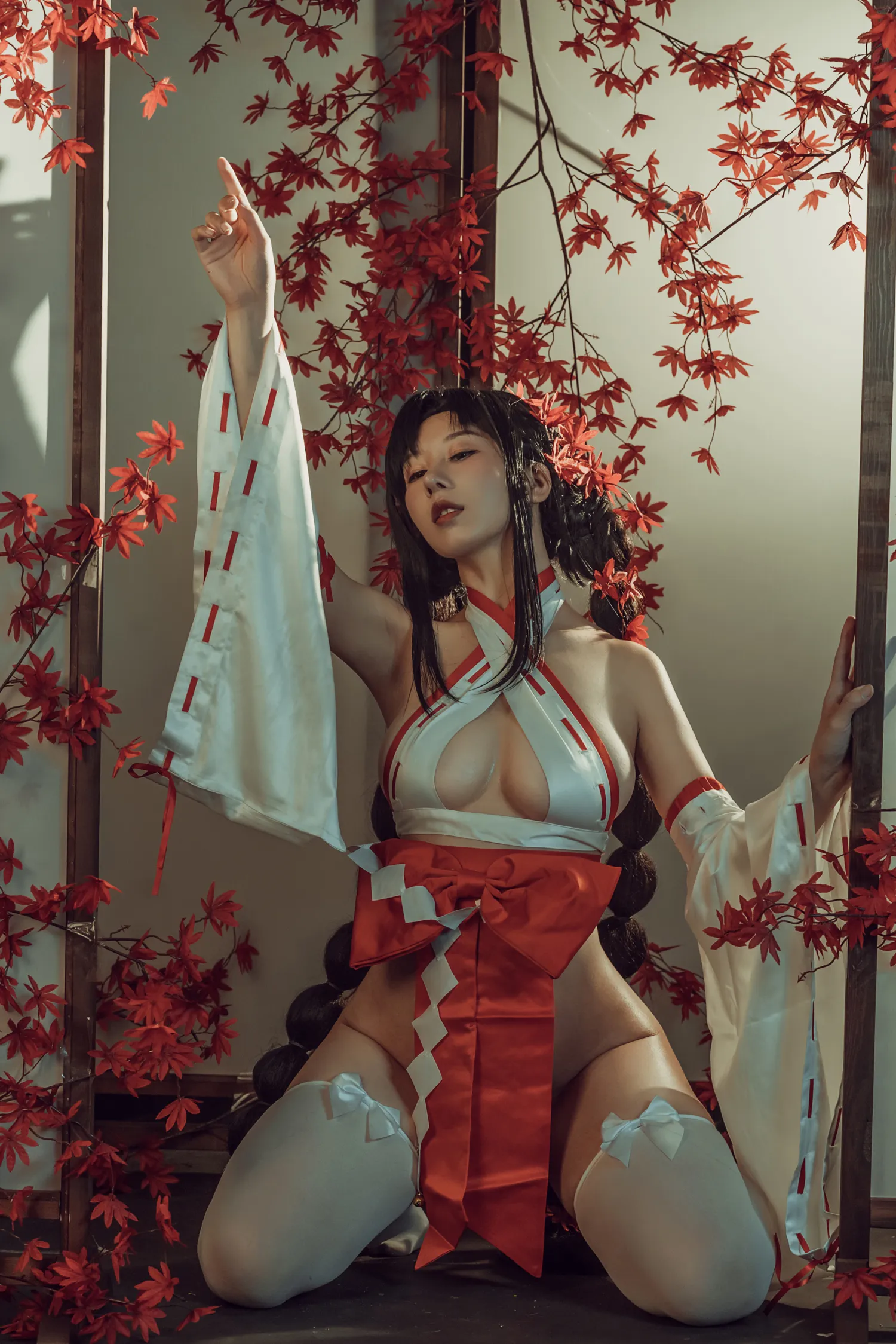 云溪溪NO.004 奶桃巫女 NO.0000