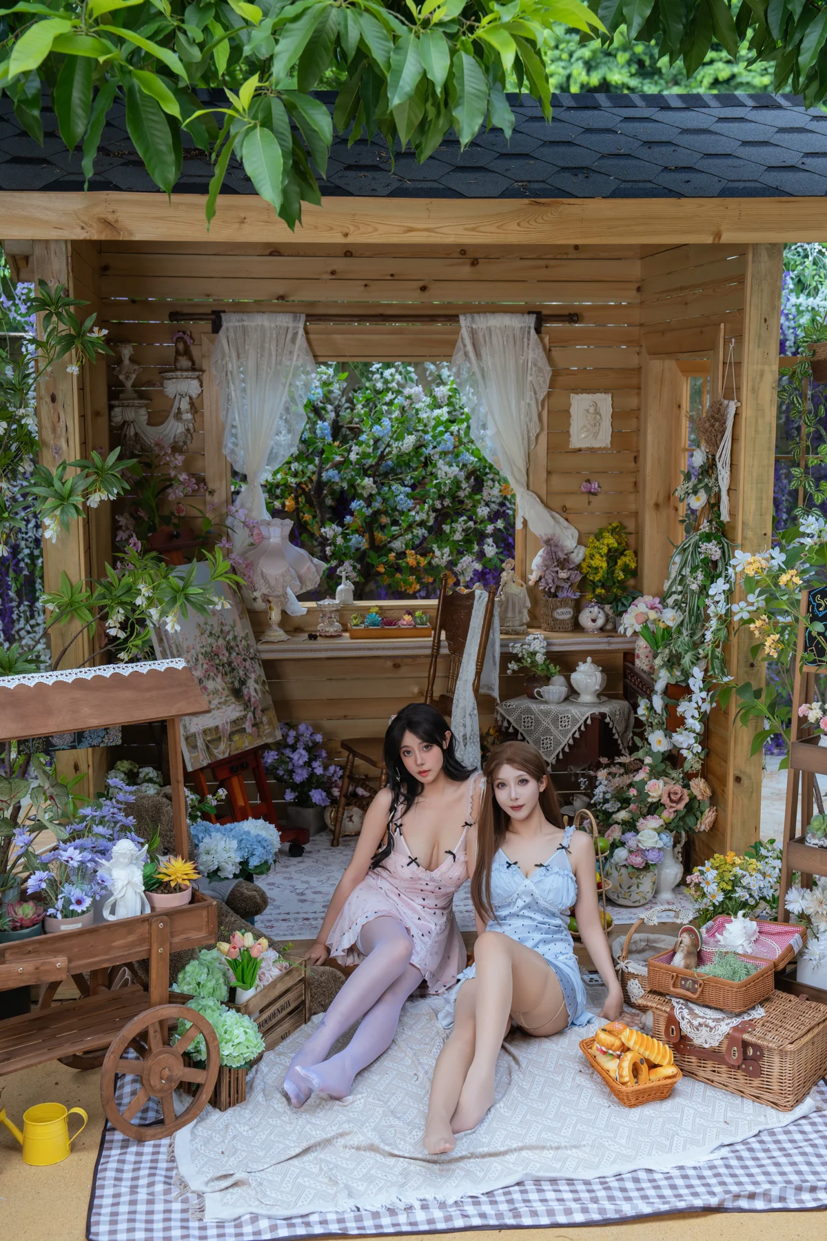 云溪溪 NO.127 &奈汐酱nice 花眠-团子研究社