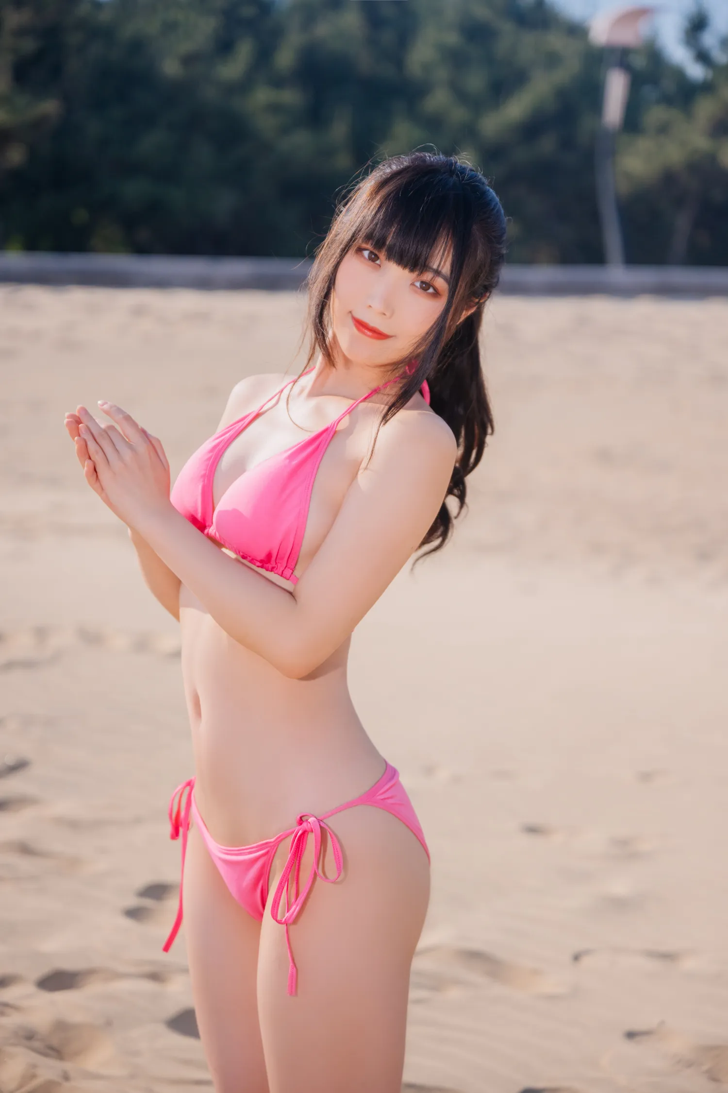 汪知子 NO.022 粉色比基尼 NO.0000