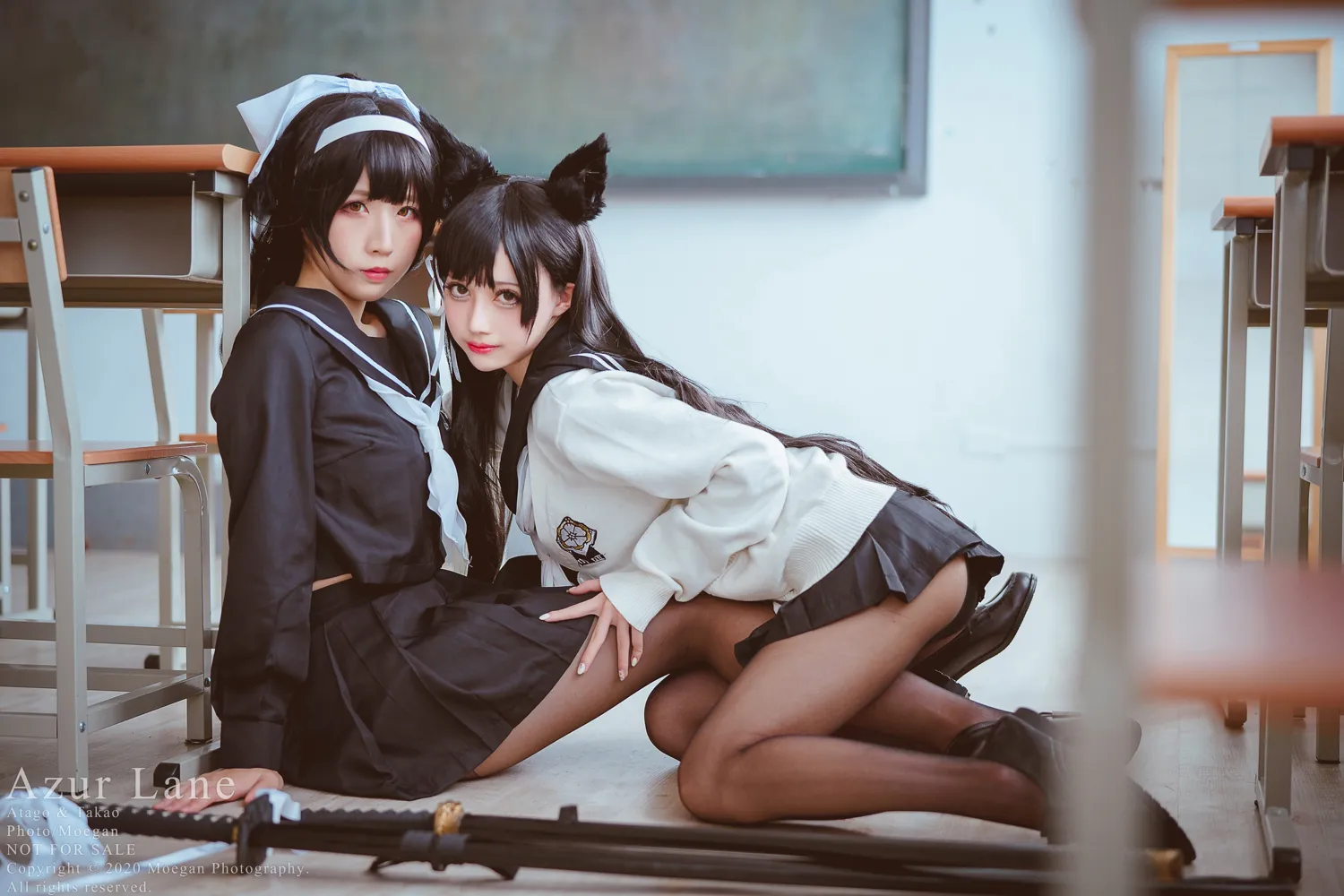 沖田凜花NO.006 Azur Lane 爱宕高雄 Sailor Suit NO.0000