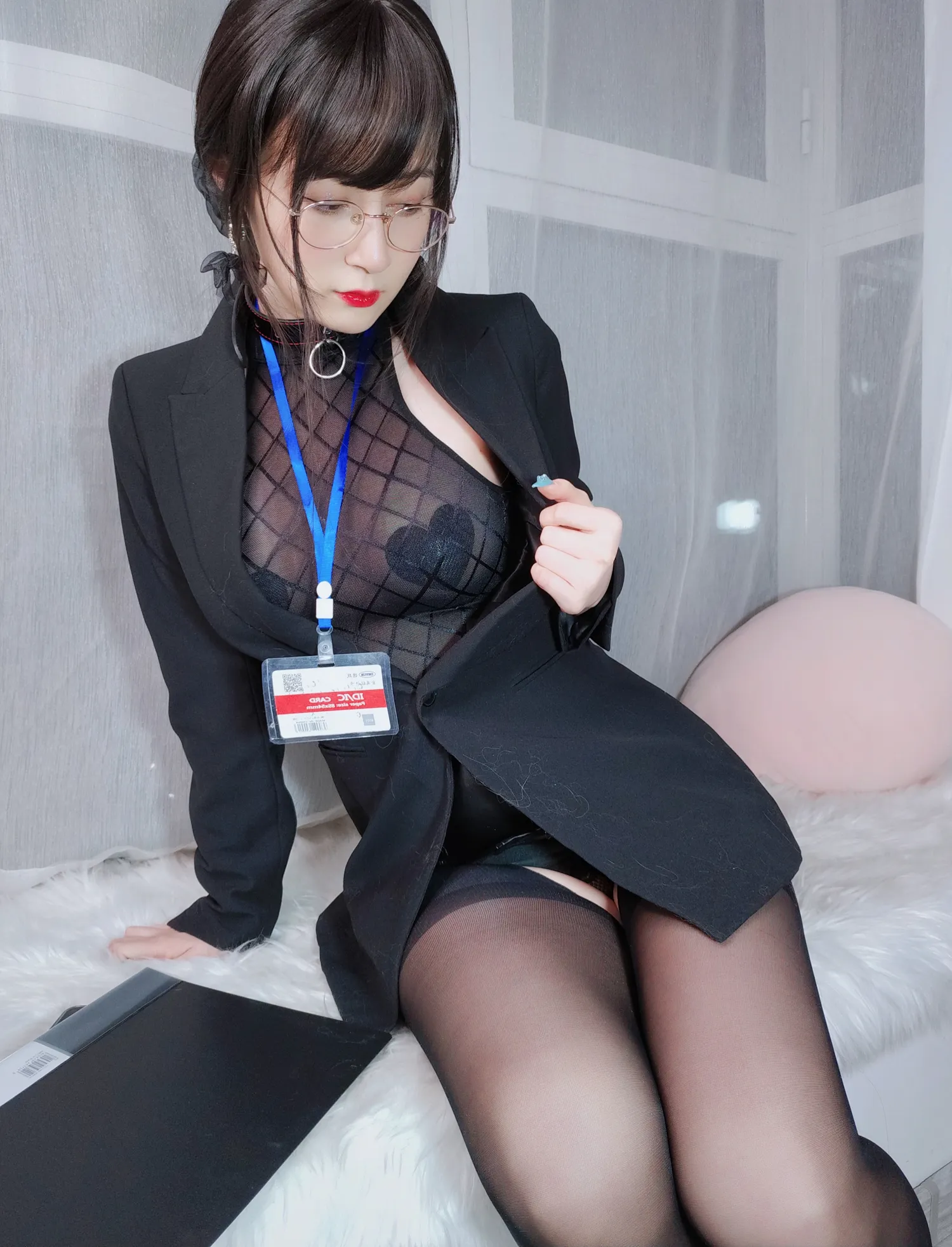 白银81 NO.078 自撮り vol.57 黑丝情趣 NO.0000