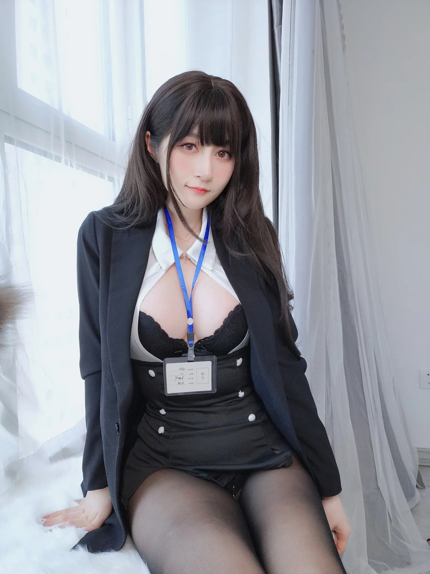 白银81 NO.089 自撮り Vol.62 黑丝OL NO.0000