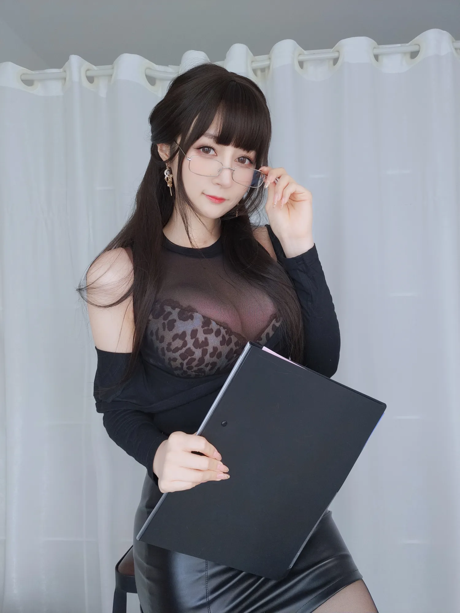 白银 NO.090_004 黒糸女上司 NO.0000