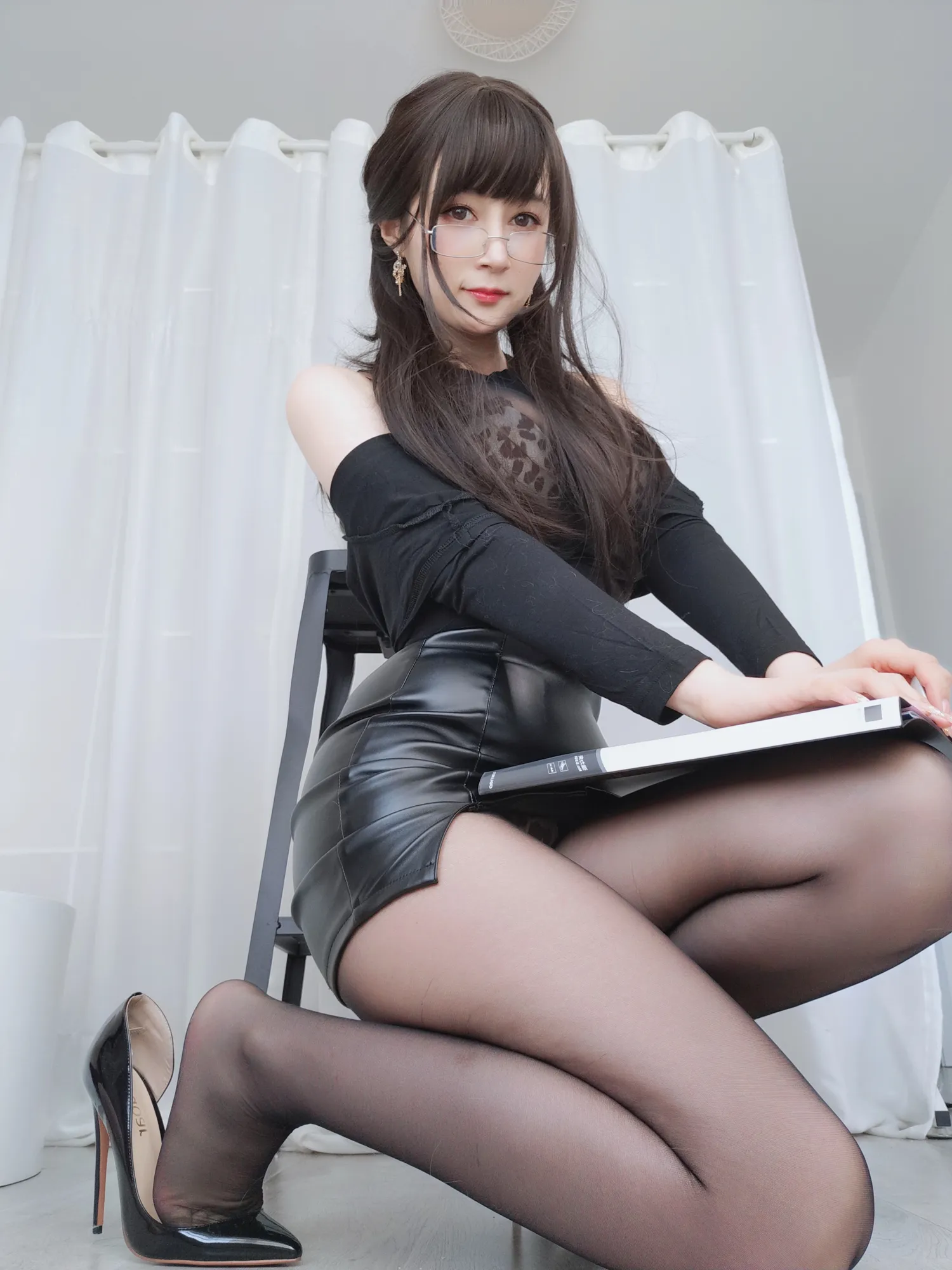 白银 NO.090_005 黒糸女上司の秘密 NO.0000