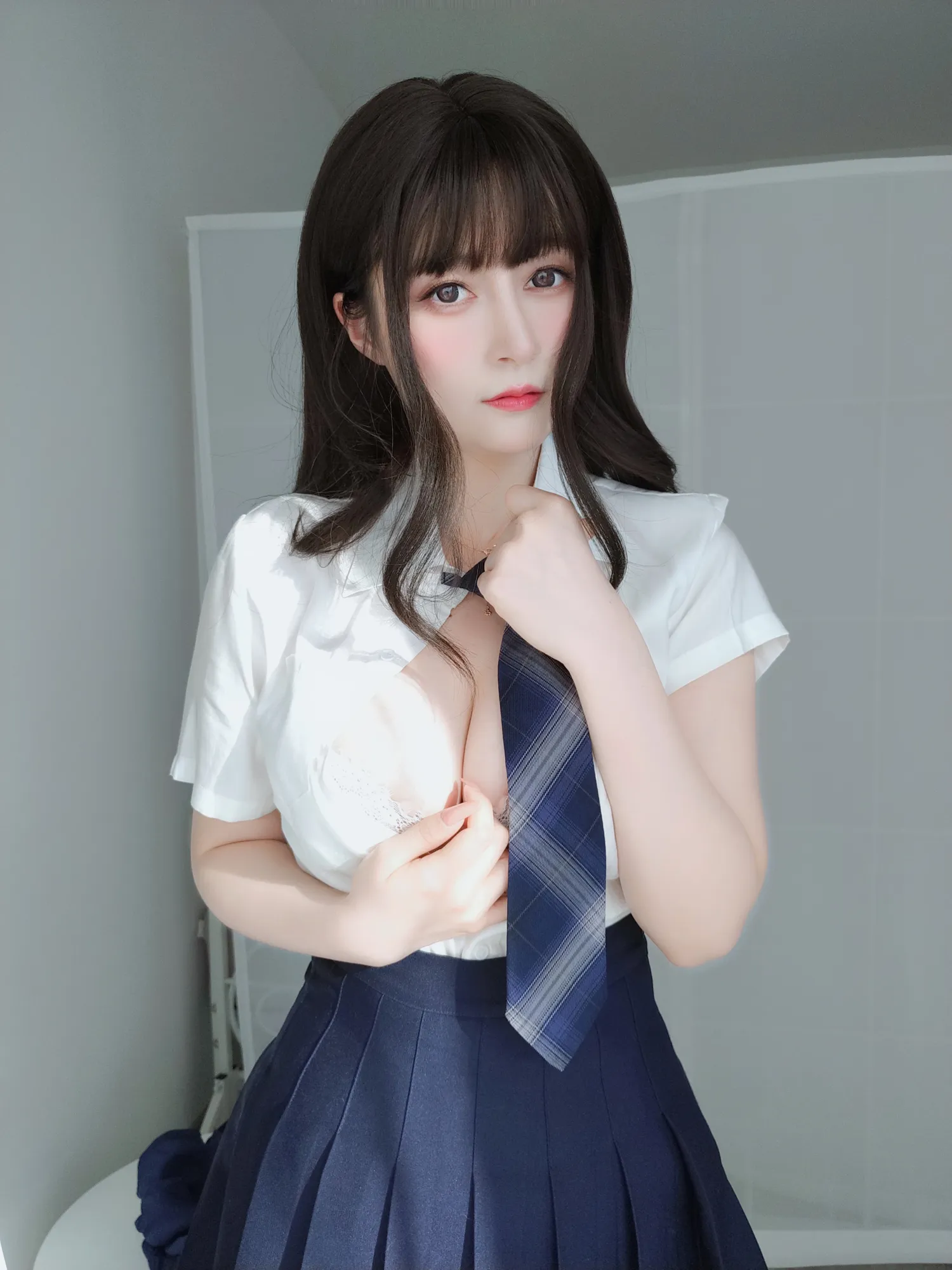 白银 NO.096_001 厚丝袜下的裤子 2 NO.0000