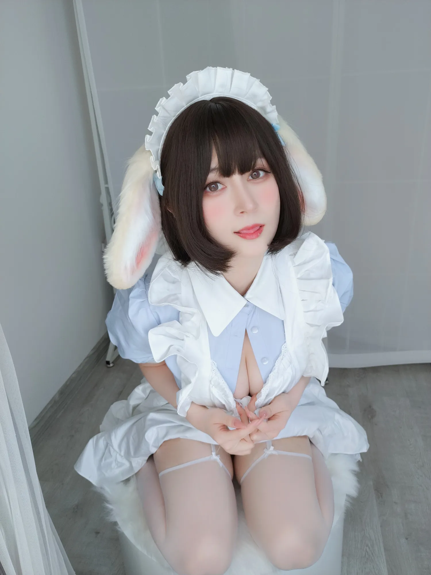 白银 NO.098_006 兔耳朵女仆 NO.0000