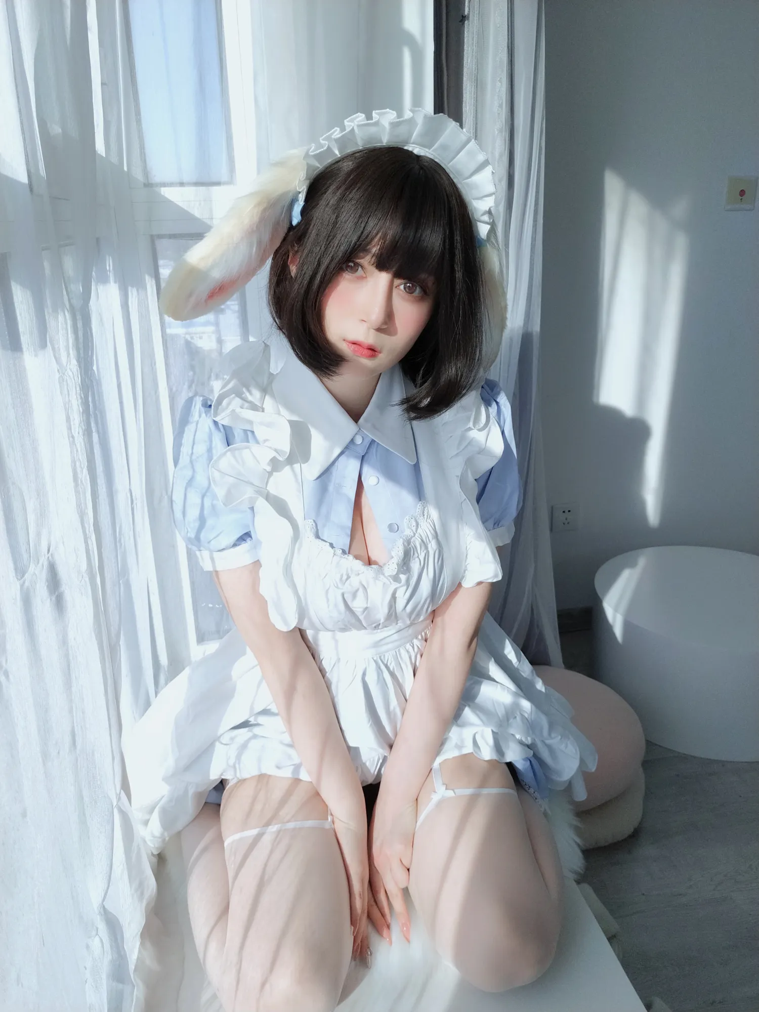 白银 NO.098_007 兔耳朵女仆 2 NO.0000
