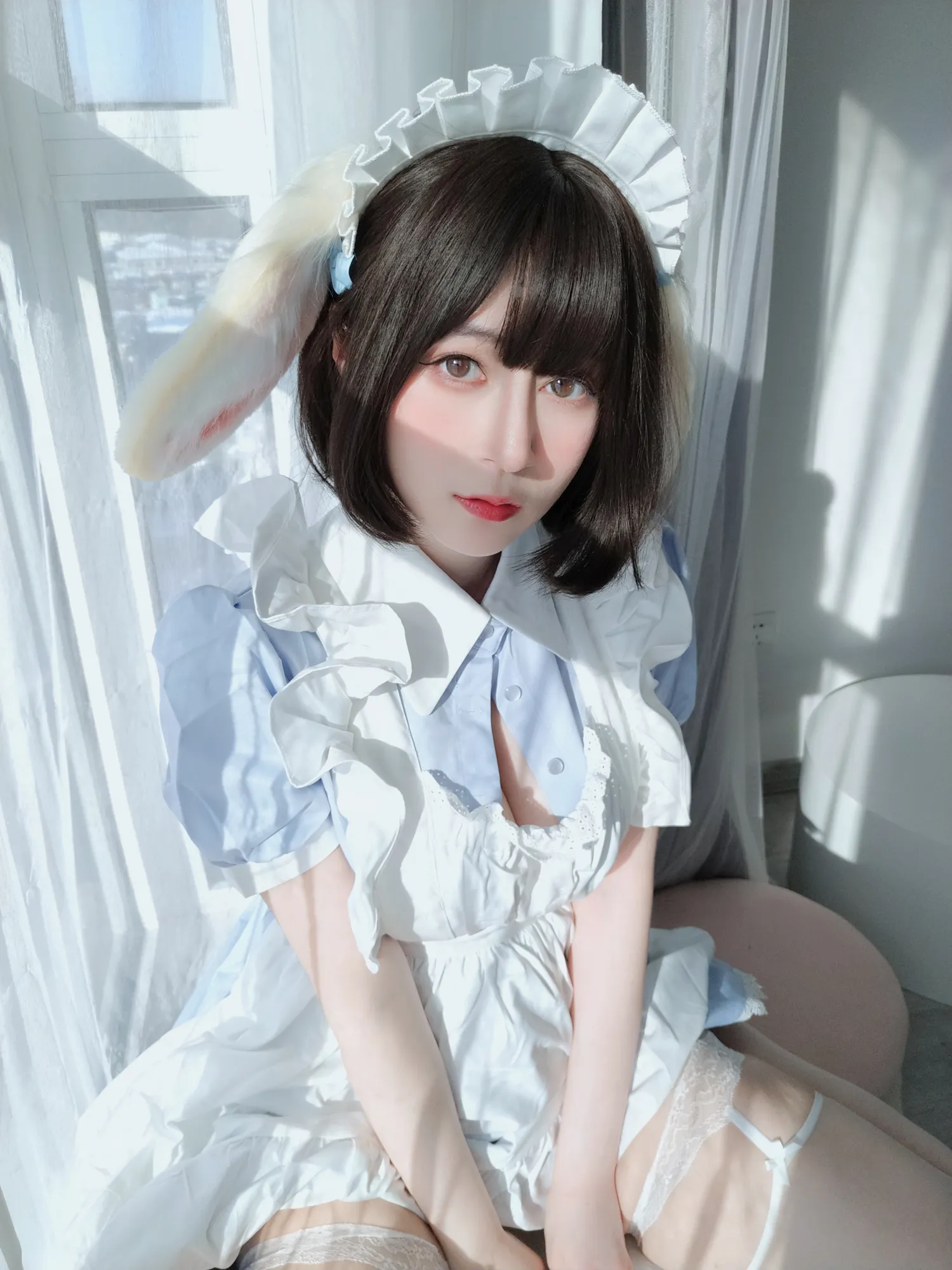 白银 NO.098_007 兔耳朵女仆 2 NO.0000