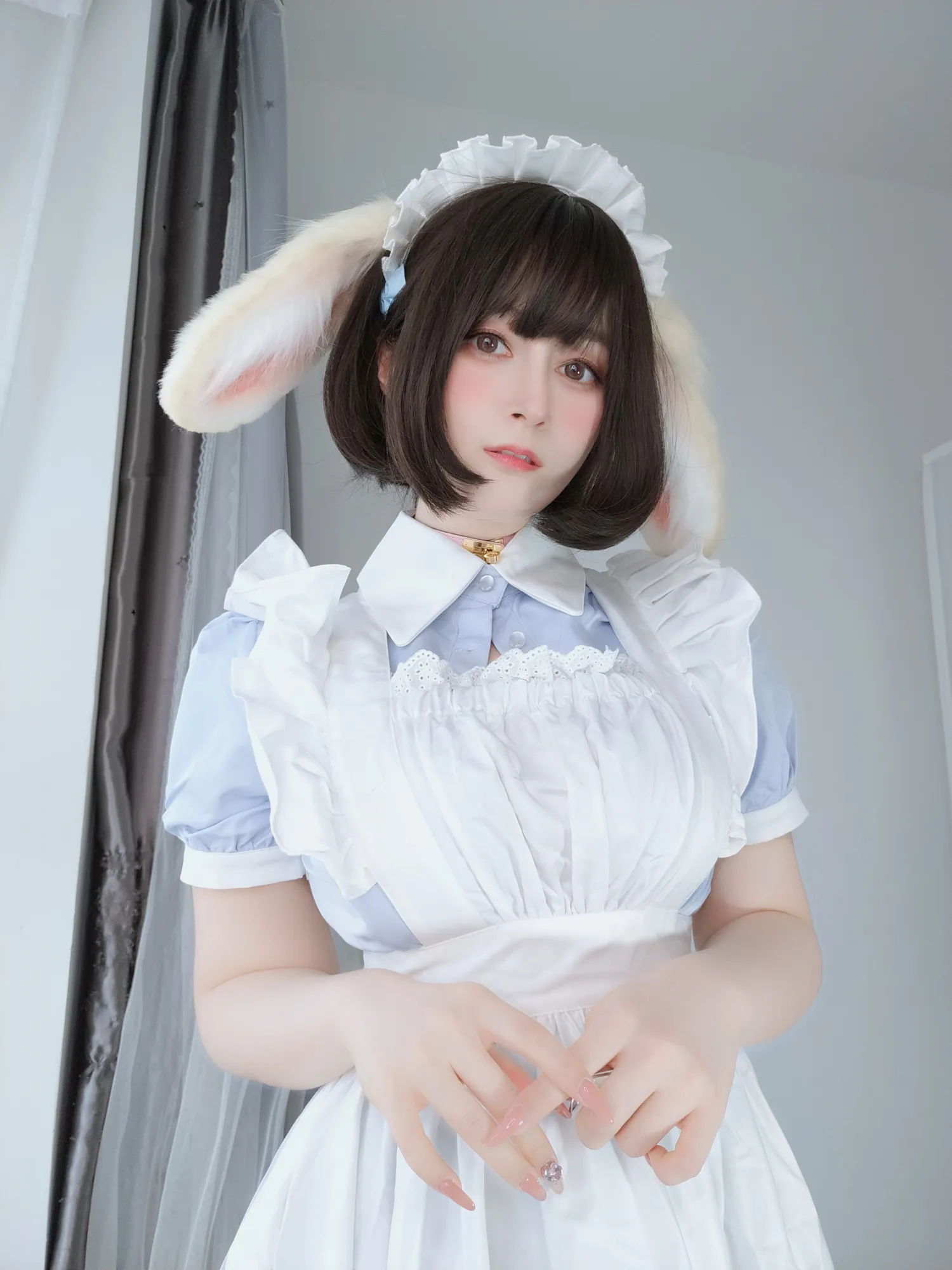 白银 NO.098_013 巨乳兔的女仆 NO.0000