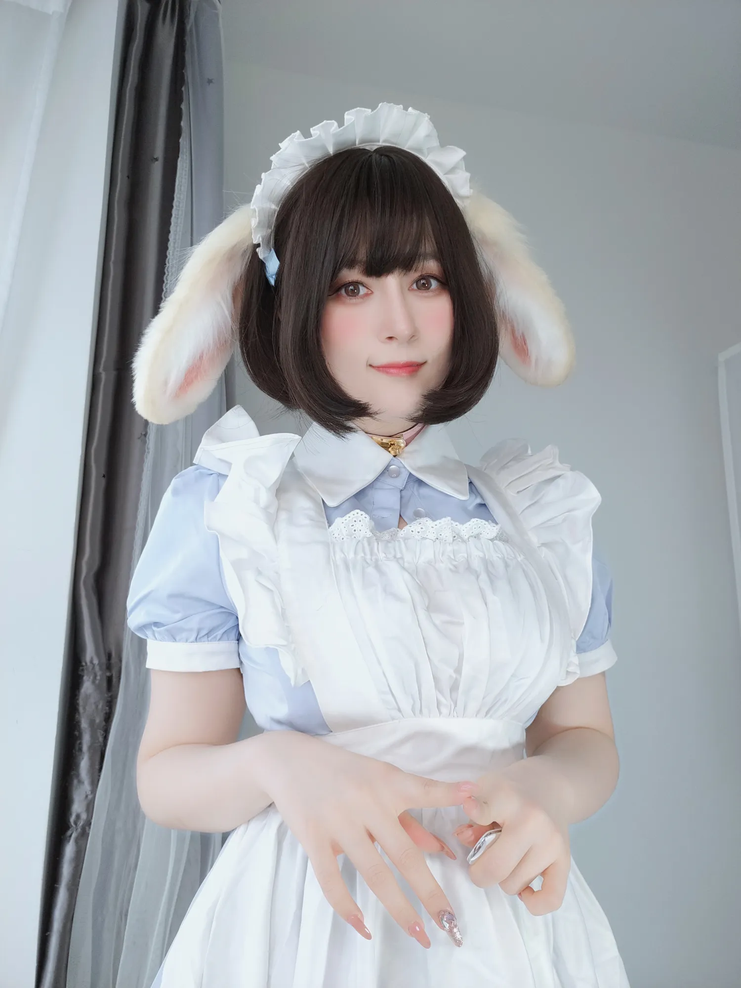 白银 NO.098_013 巨乳兔的女仆 NO.0000